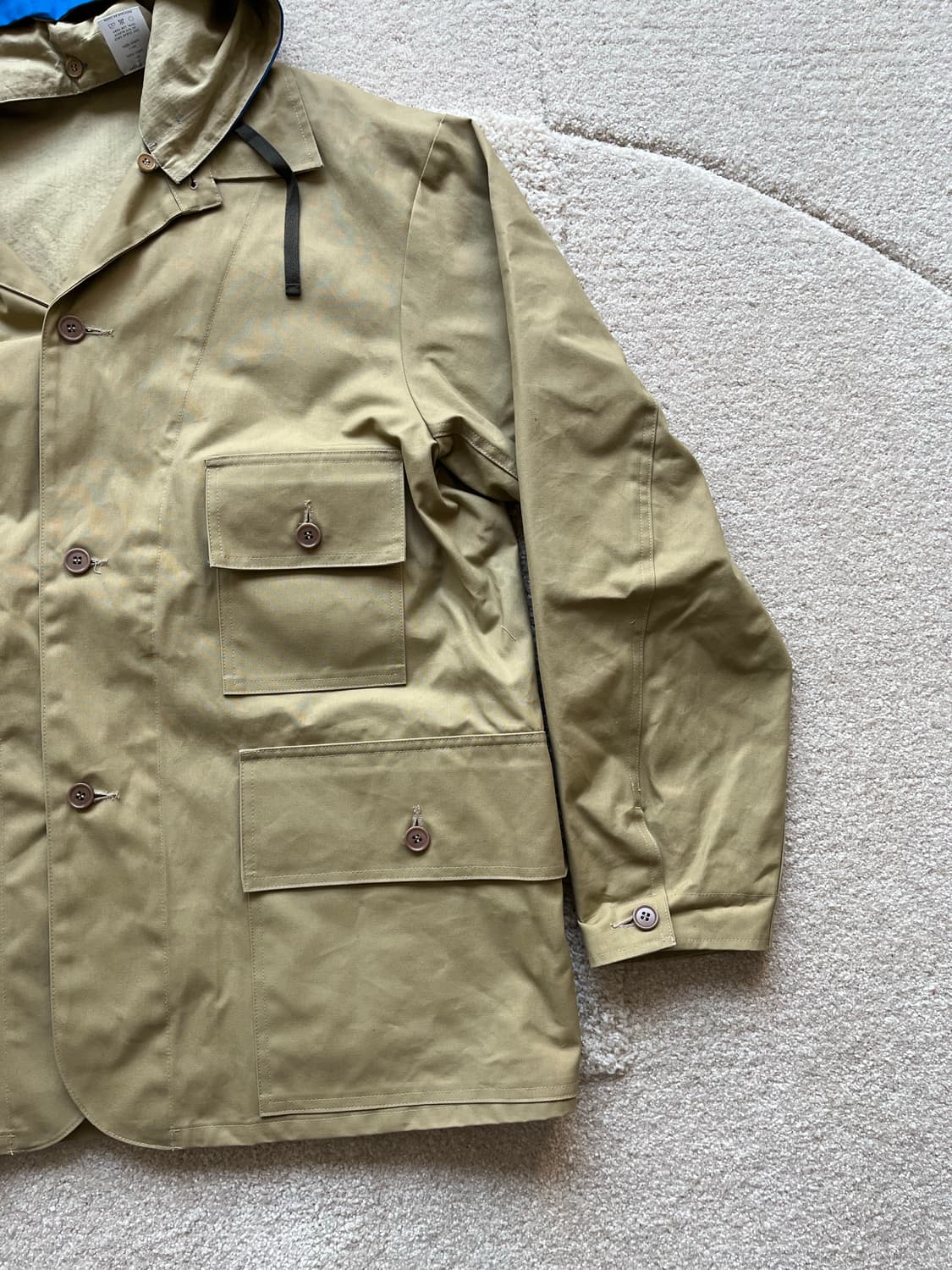 드레프로젯 H-Jacket 왁스드 코튼 헌팅 자켓 (105) 상품이미지3