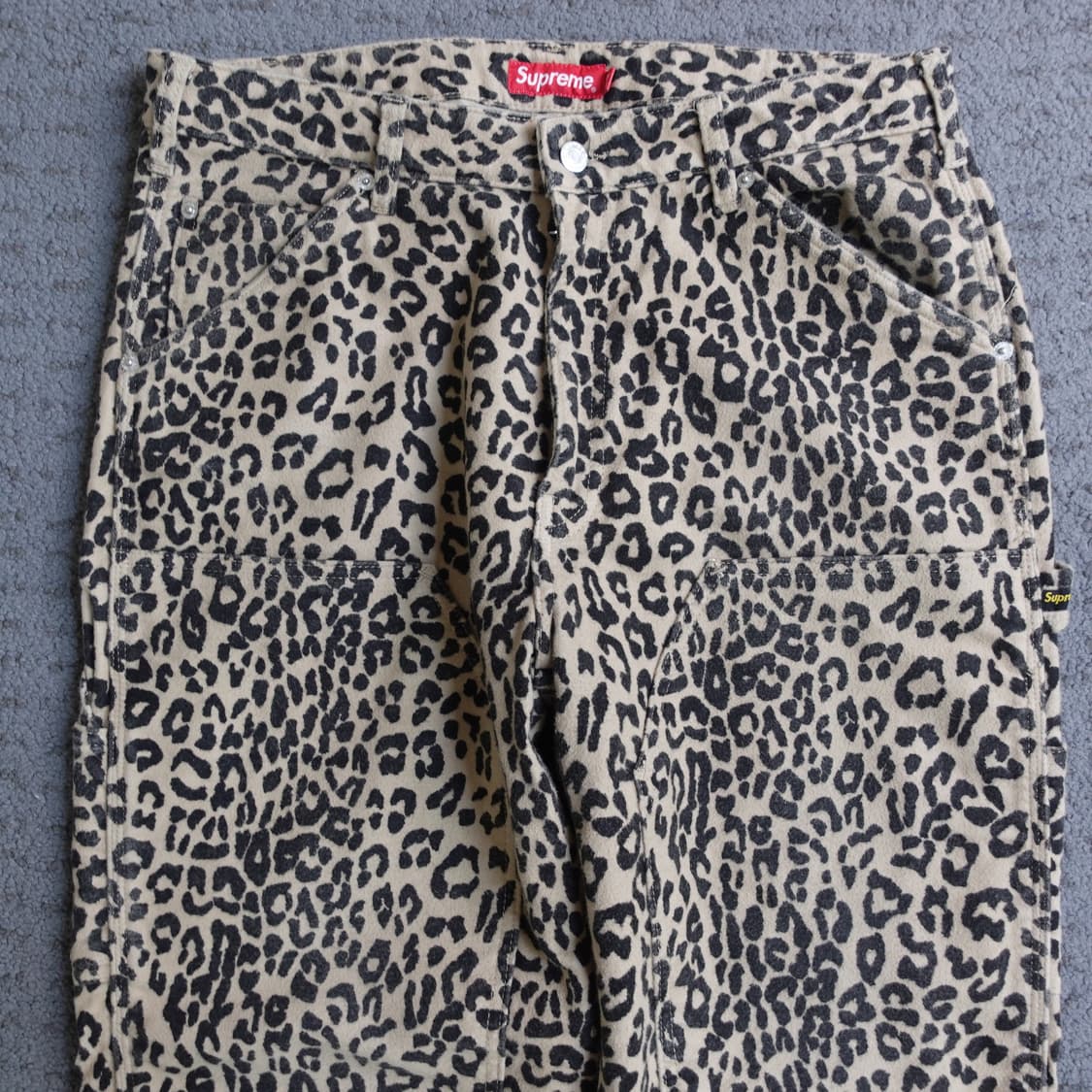 슈프림 몰스킨 더블니 팬츠 32 상품이미지3