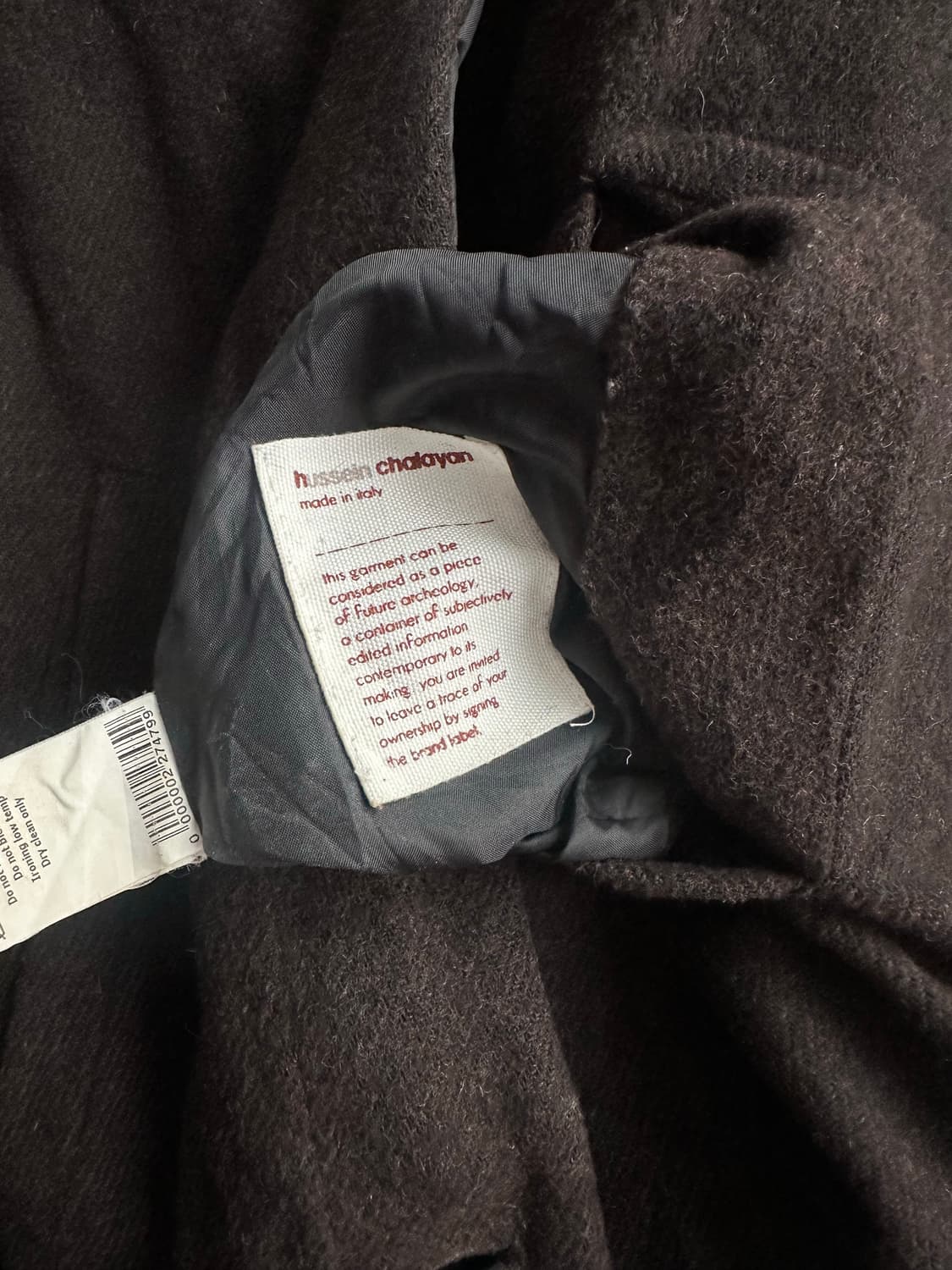 2000s hussein chalayan reversible coat 상품이미지6