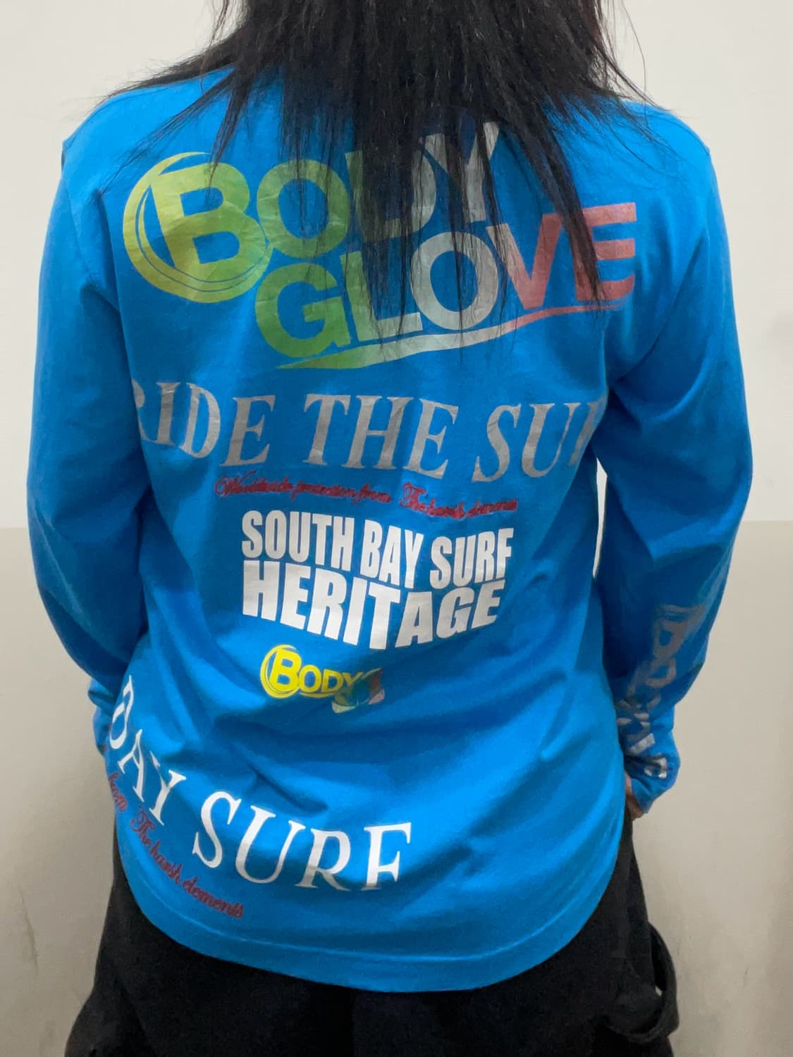 Body Glove 바디 글러브 올드스쿨 홀로그램 서프 롱슬리브 상품이미지2