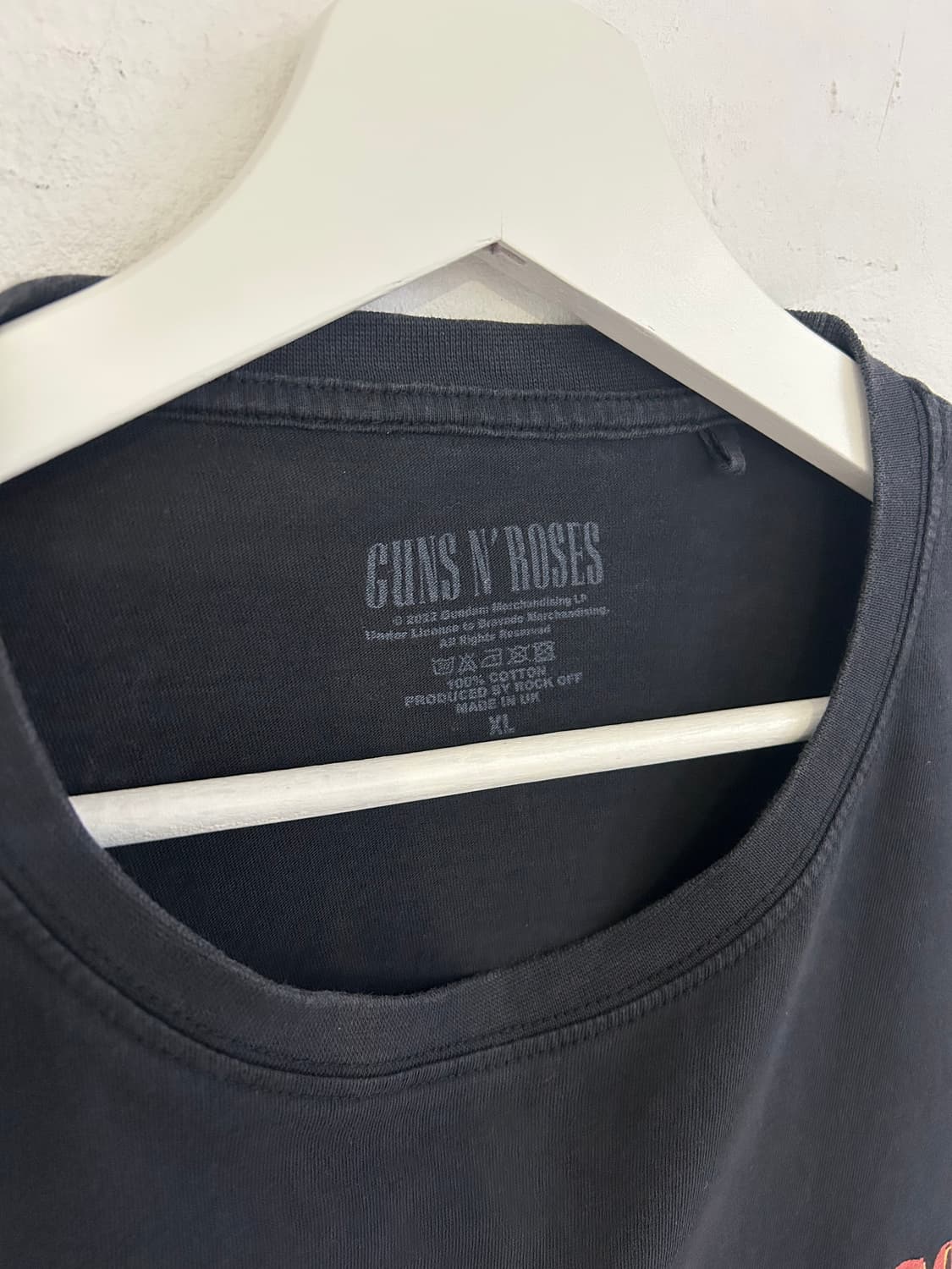 VTG 건즈앤로지스 블랙 프린팅 반팔 상품이미지3
