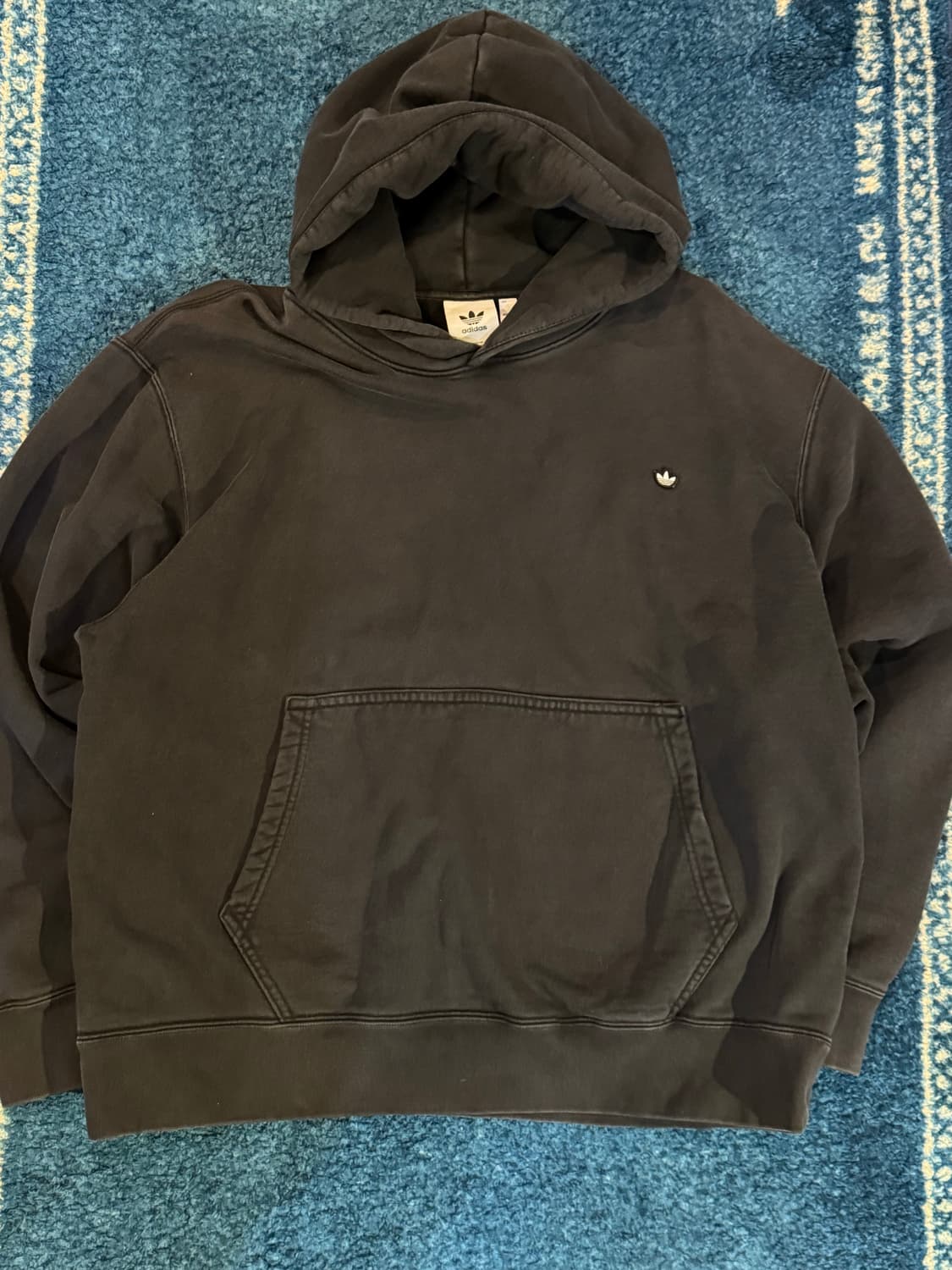아디다스 워싱 후드티 xl 상품이미지1