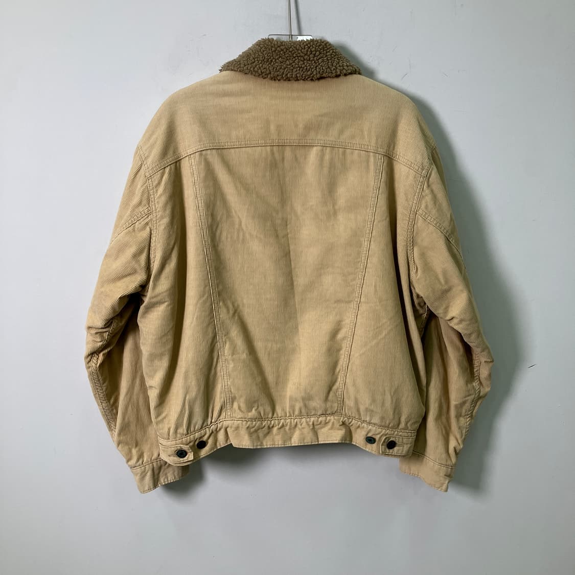 리바이스 베이지 코듀로이 쉐르파 트러커 자켓 M 상품이미지2