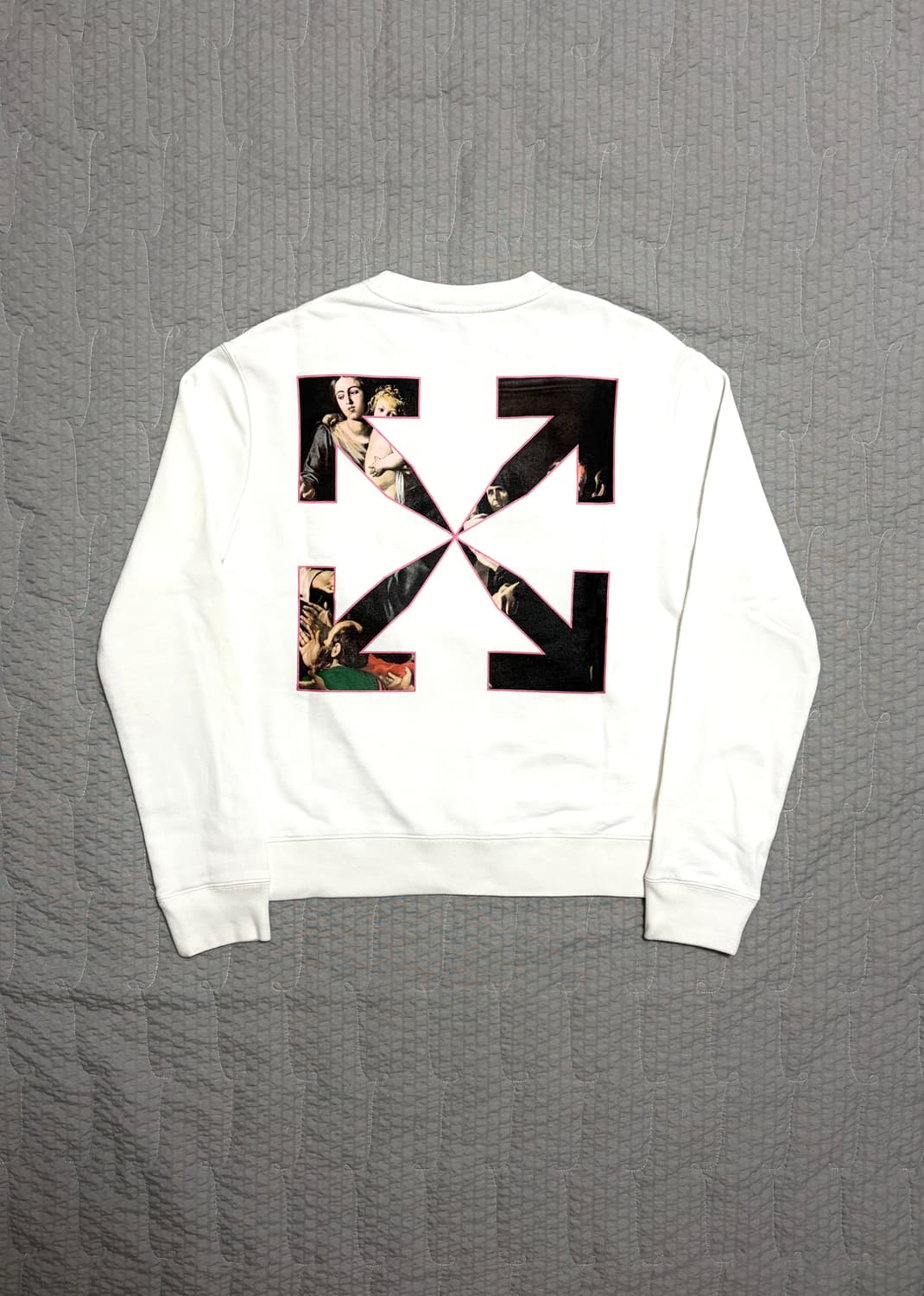 오프화이트 카라바지오 맨투맨 상품이미지2