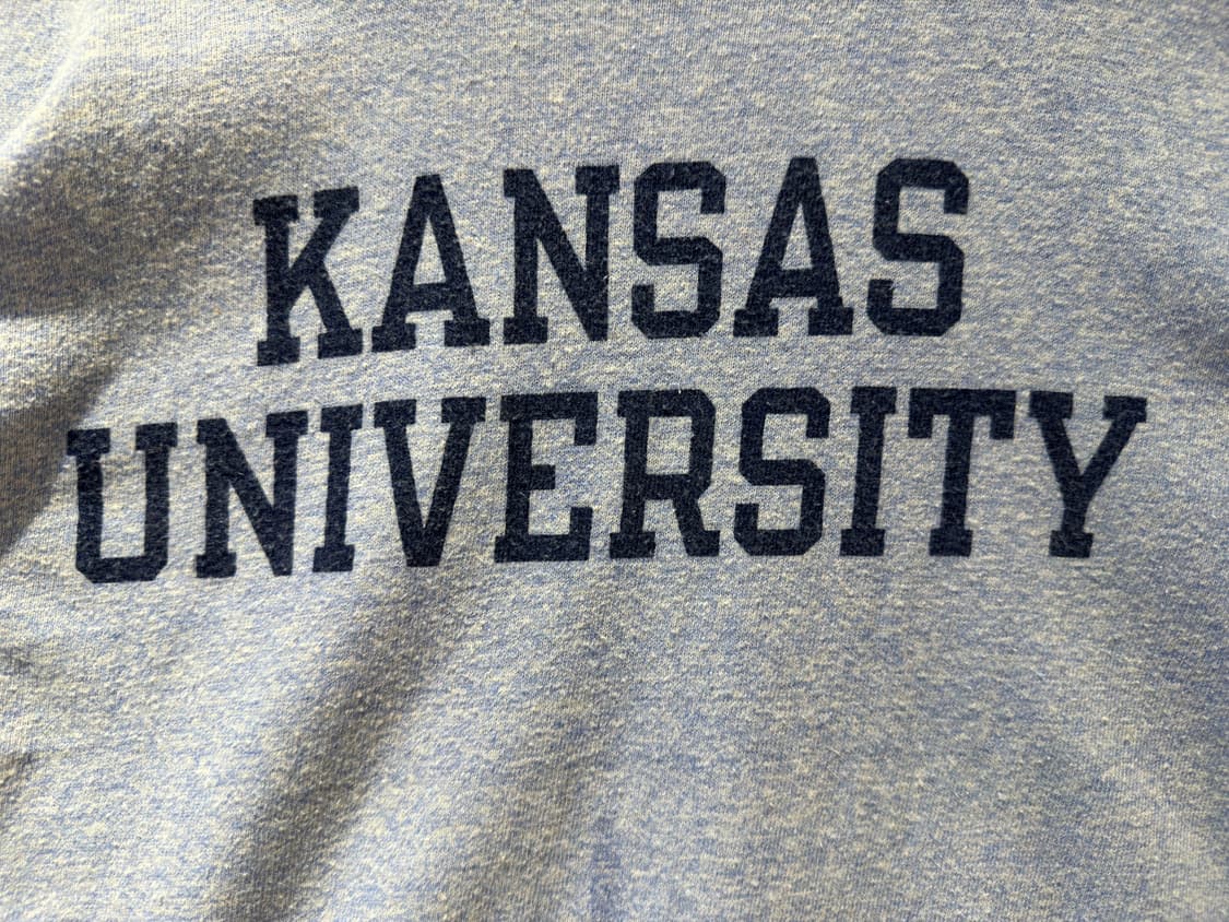 80‘s Champion 88/12 Kansas Univ T-shirt 상품이미지2