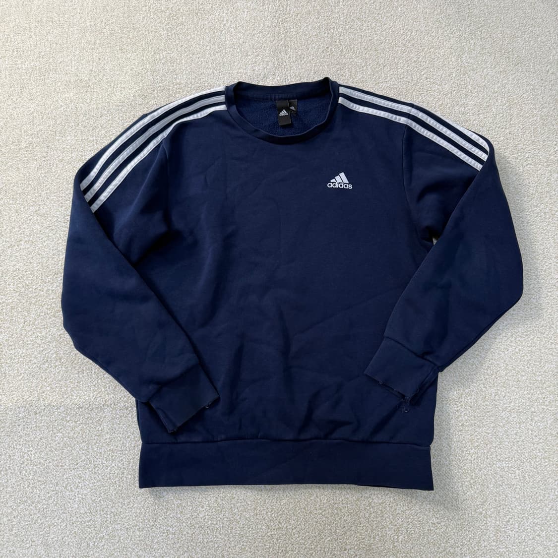 L 아디다스 에센셜 3S 맨투맨 0210T 상품이미지1