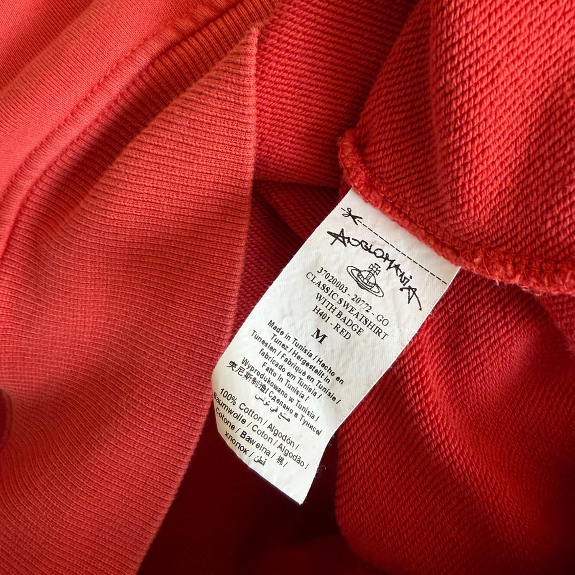 비비안 웨스트우드 카오스 스웻셔츠 상품이미지7