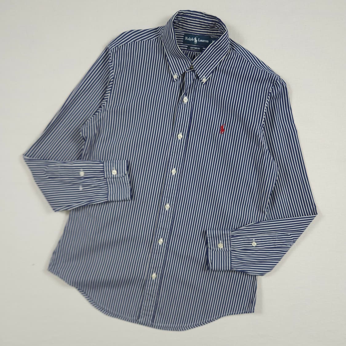 M(95) 폴로 랄프로렌 스트라이프 셔츠 상품이미지2