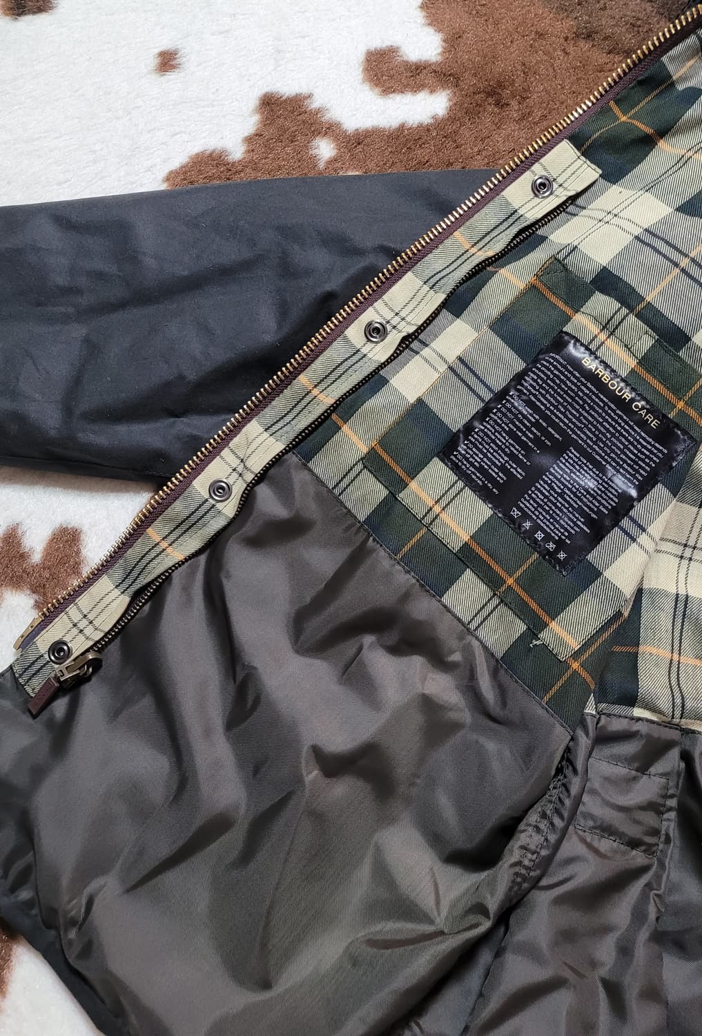 Barbour 남성 클래식 비데일 왁싱자켓(세이지 색상 /C40) 상품이미지8