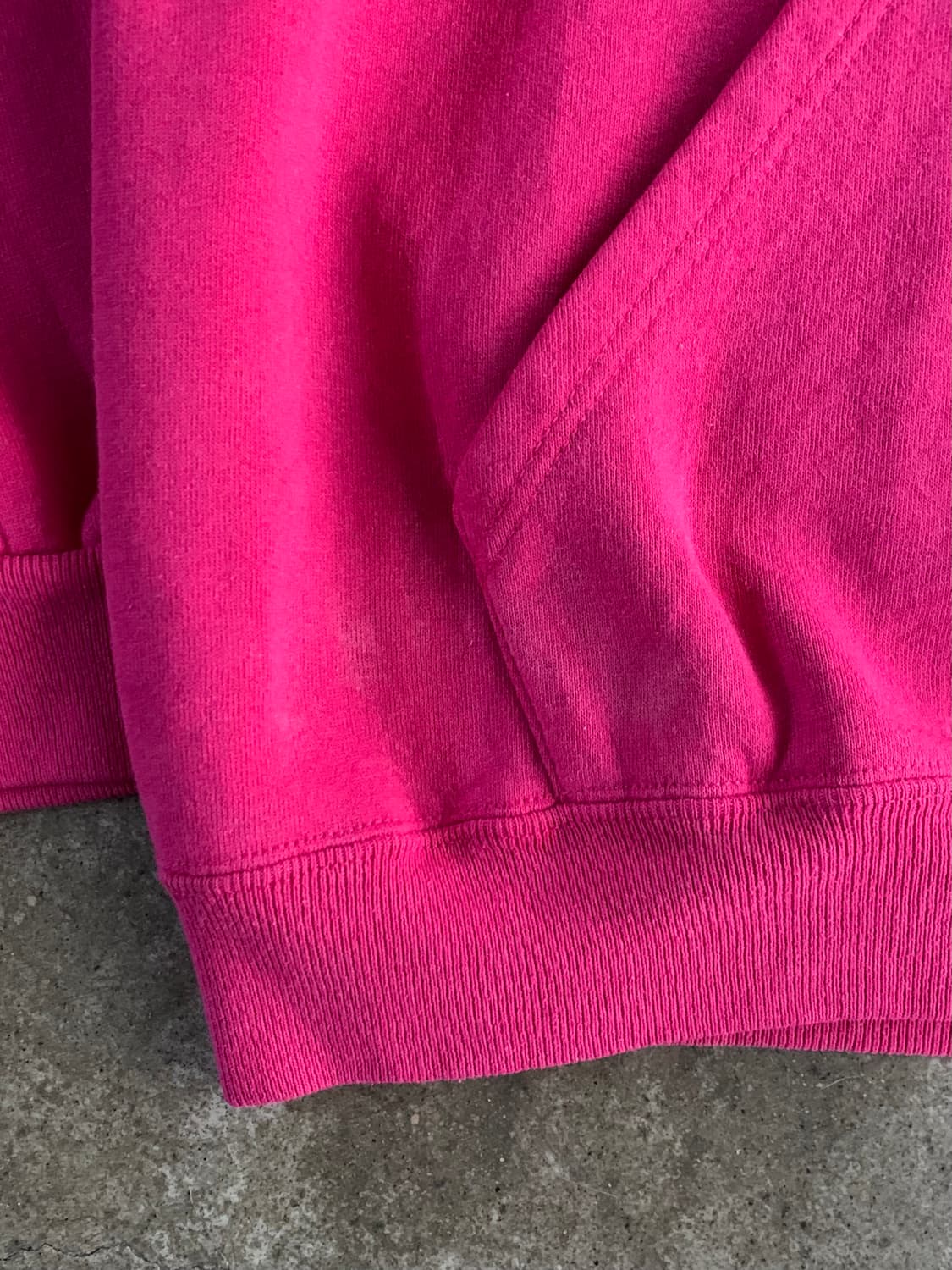 80s 러셀 애슬레틱 튜블러 스웻 후디 마젠타 상품이미지7