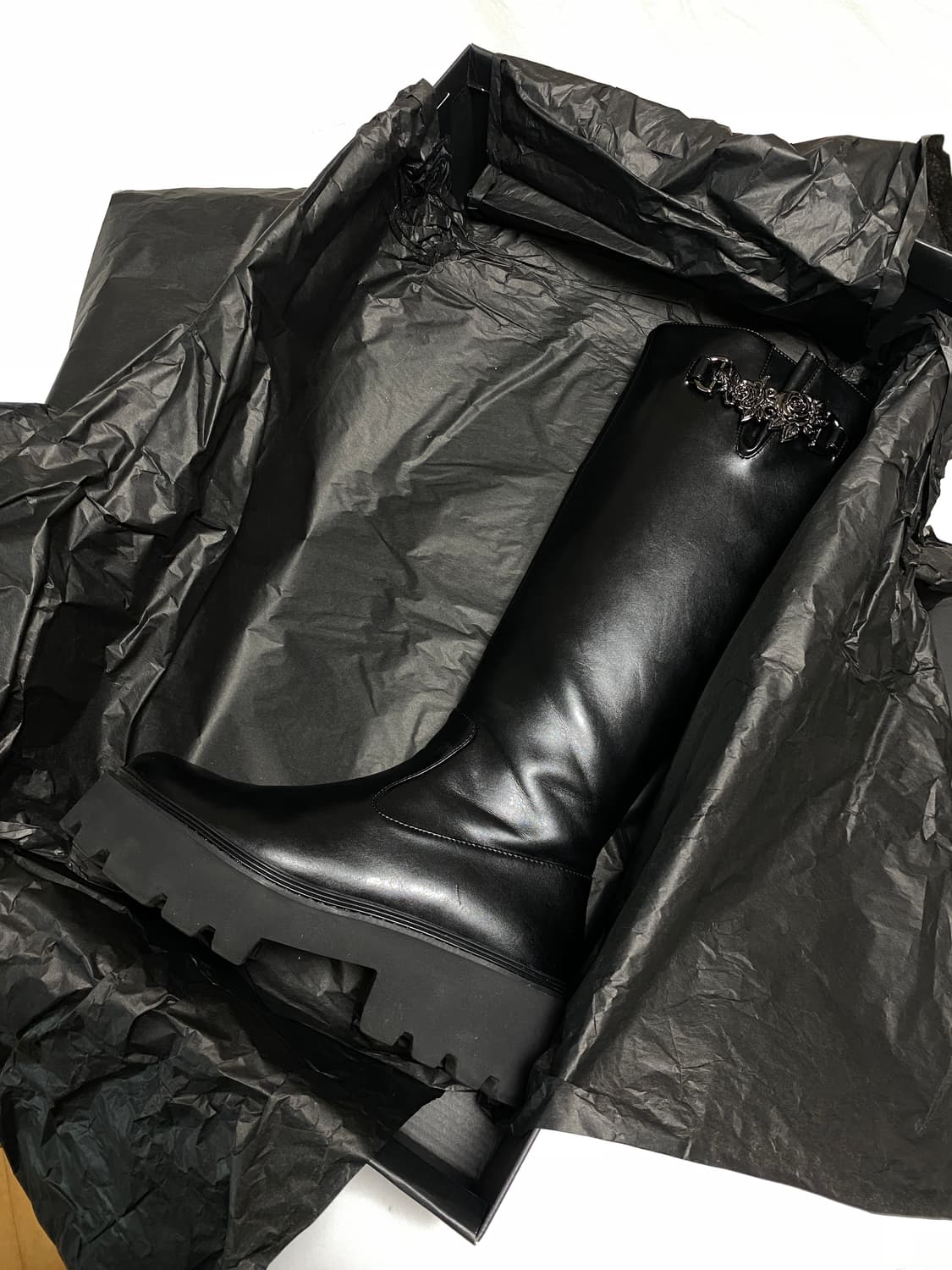 찰스앤키스x블랙 콜라보 부츠 상품이미지3