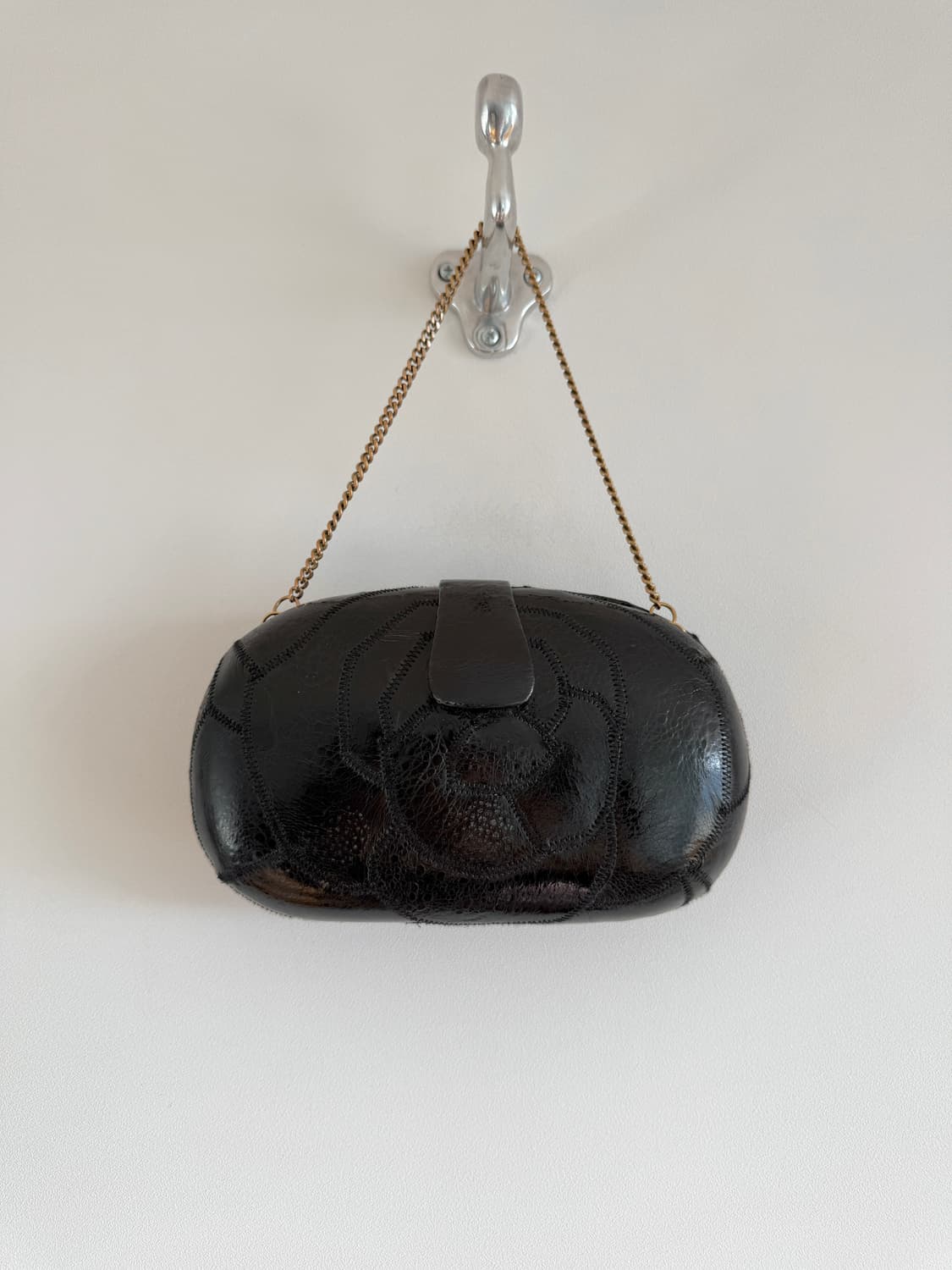 Cora Jacobs 빈티지 레더 프레임백 상품이미지2