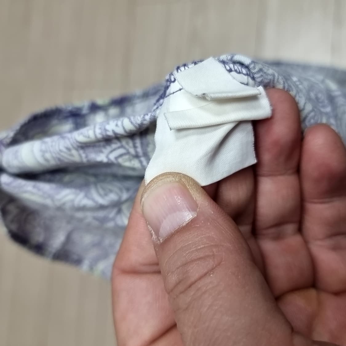 80년대 코리아빈티지 더헌트 페이즐리 긴팔 셔츠(95) 상품이미지4