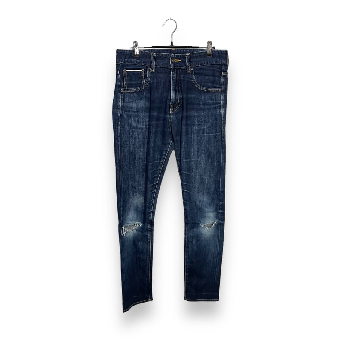   재패니즈 데미지 워싱 데님팬츠 상품이미지1