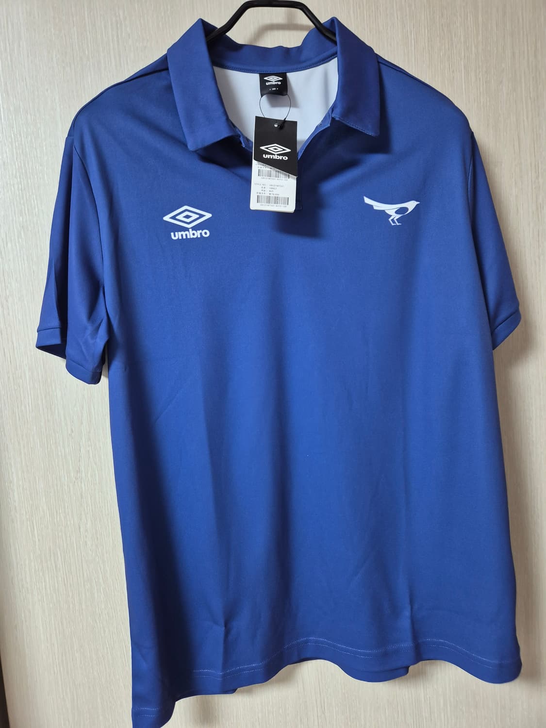 (새제품) 엄브로 성남FC 반팔 유니폼 카라 티셔츠 100 상품이미지1