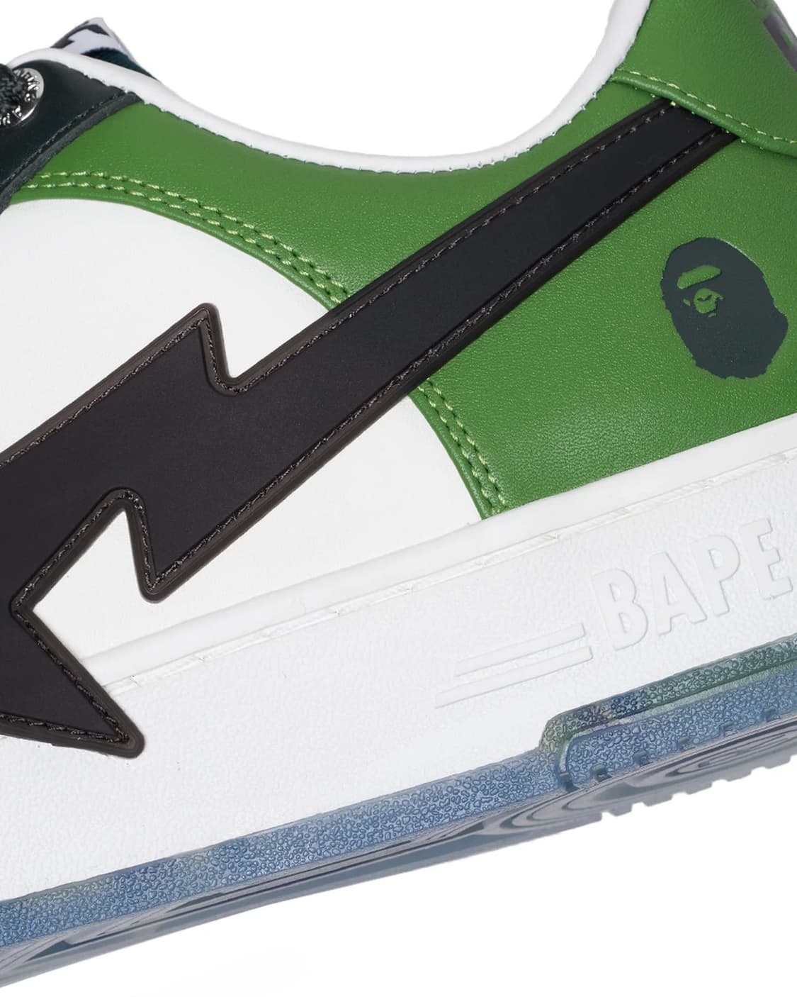 Bape 베이프스타 바페스타 그린 us4 size  상품이미지5