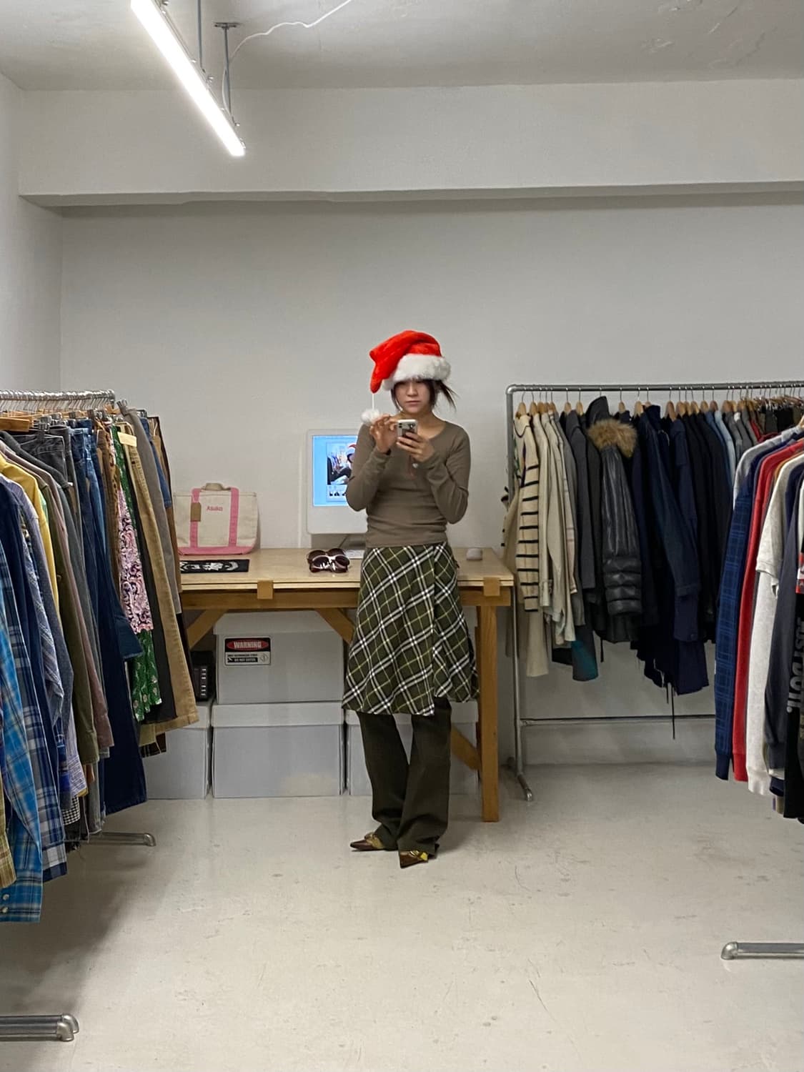 BURBERRY belted wrap skirt 버버리 벨티드 랩스커트 상품이미지9