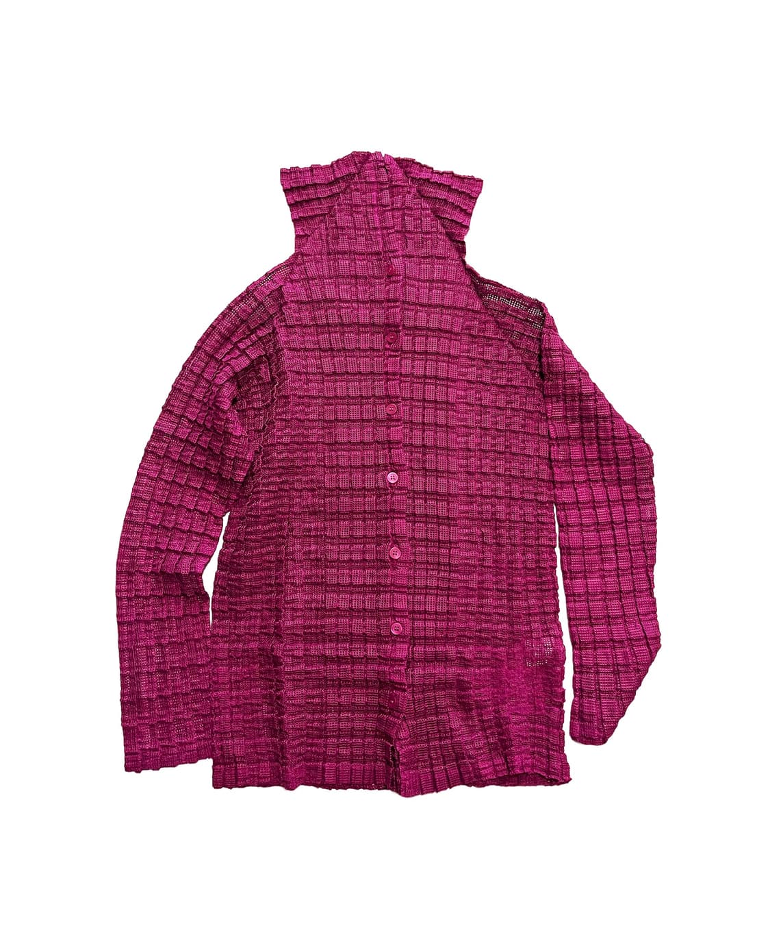 ISSEY MIYAKE ME grid pleats cardican 상품이미지1