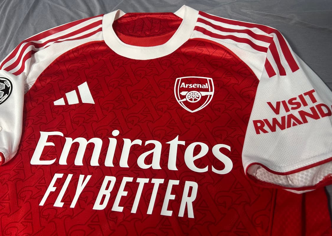 25/26 아스날 홈 어센틱 유니폼 상품이미지6