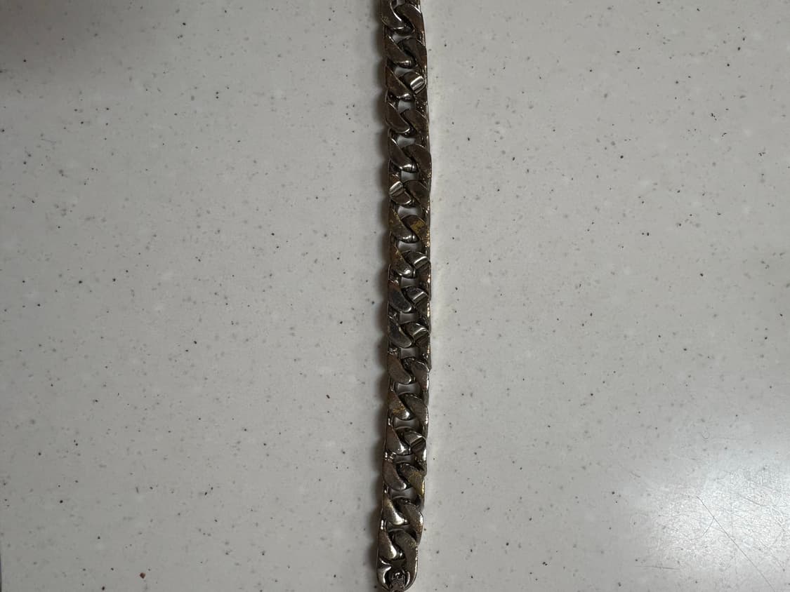 Louis vuitton 실버 팔찌 L 상품이미지6