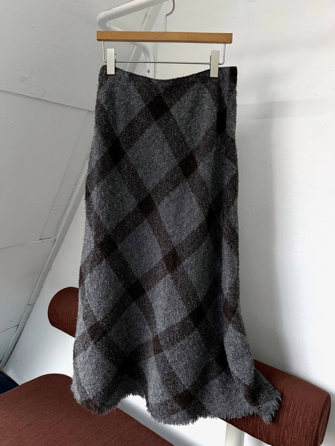 Boucle tweed fabric lough finish loose s 상품이미지9