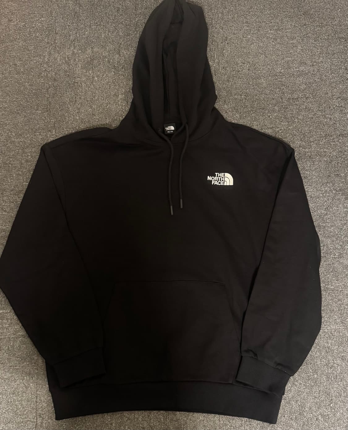 노스페이스 블랙 후드티 2XL 상품이미지1