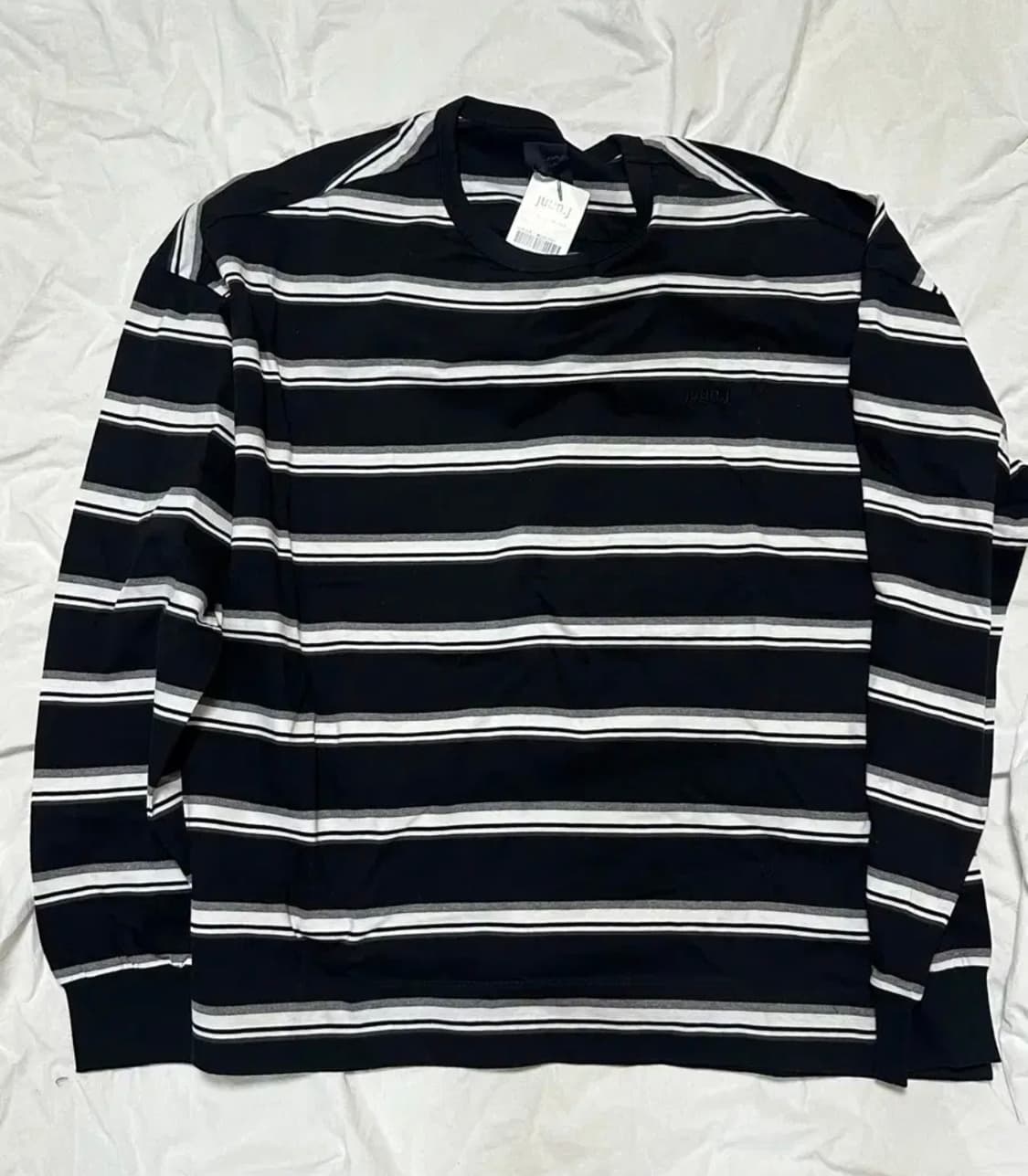 (L) 준지 24SS 블랙 스트라이프 롱 슬리브 티셔츠 상품이미지2