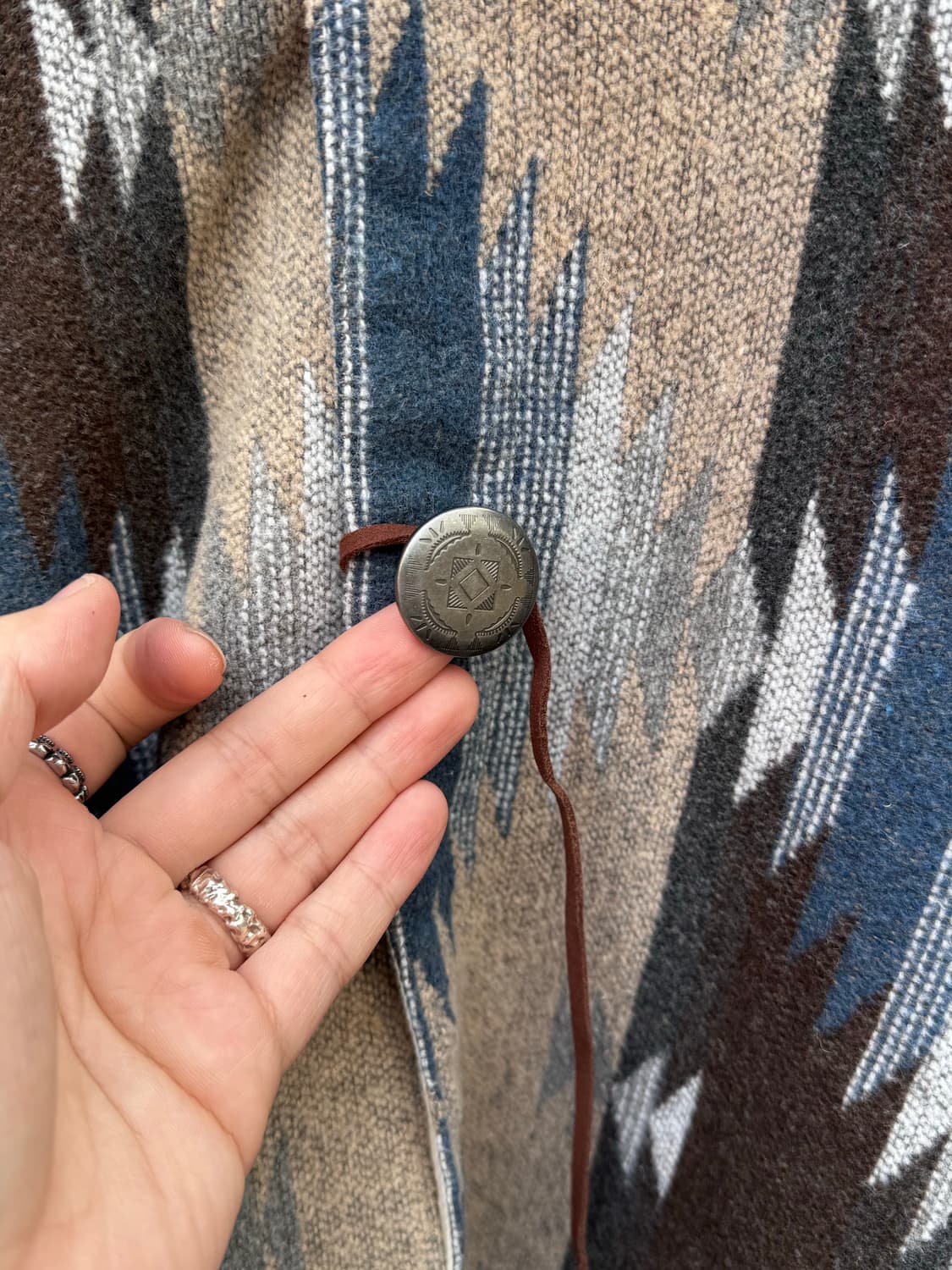 Nanea 에스닉 나바호 크롭 후드자켓  상품이미지5