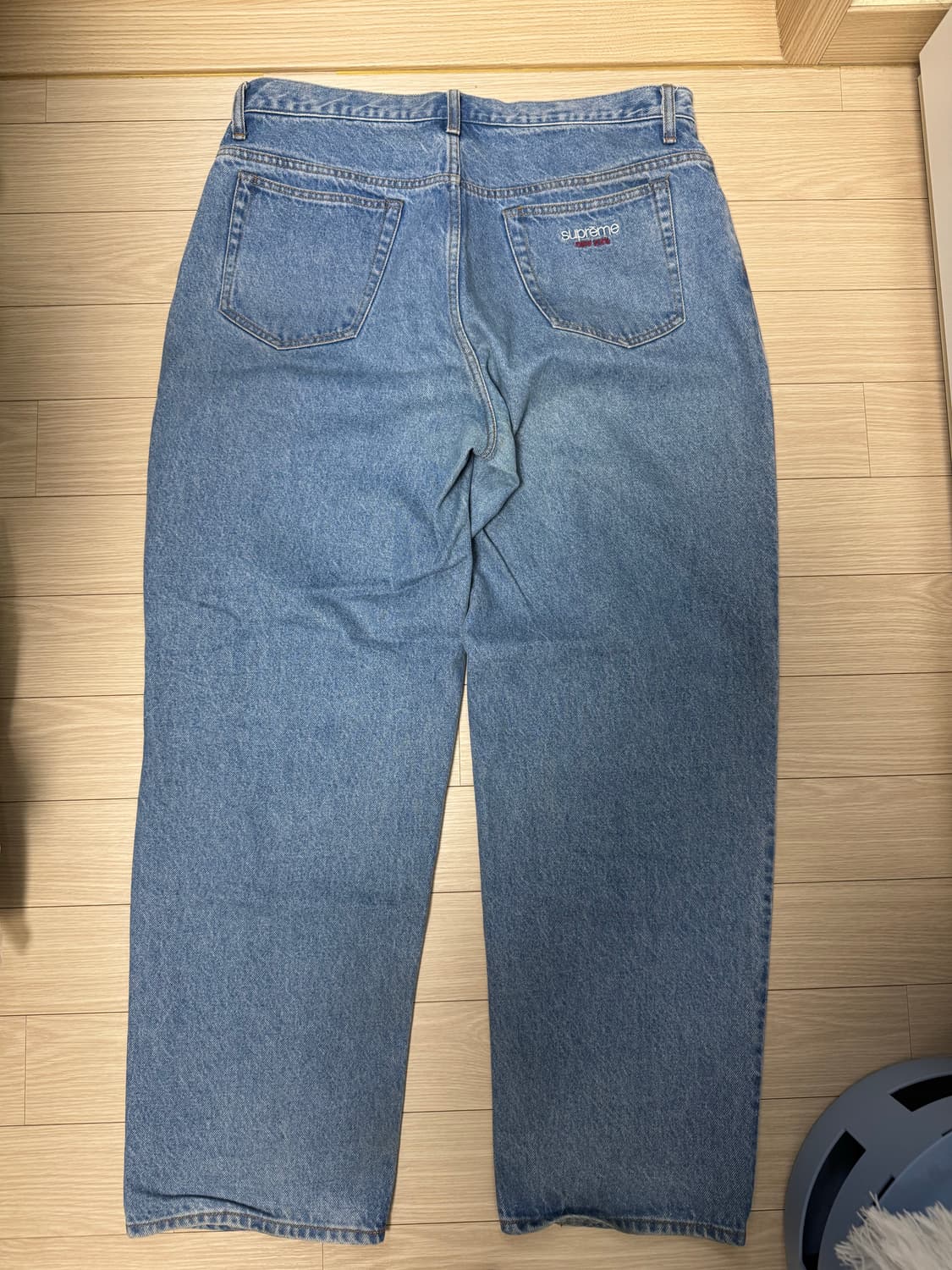 슈프림 배기진 워시드 인디고 상품이미지2