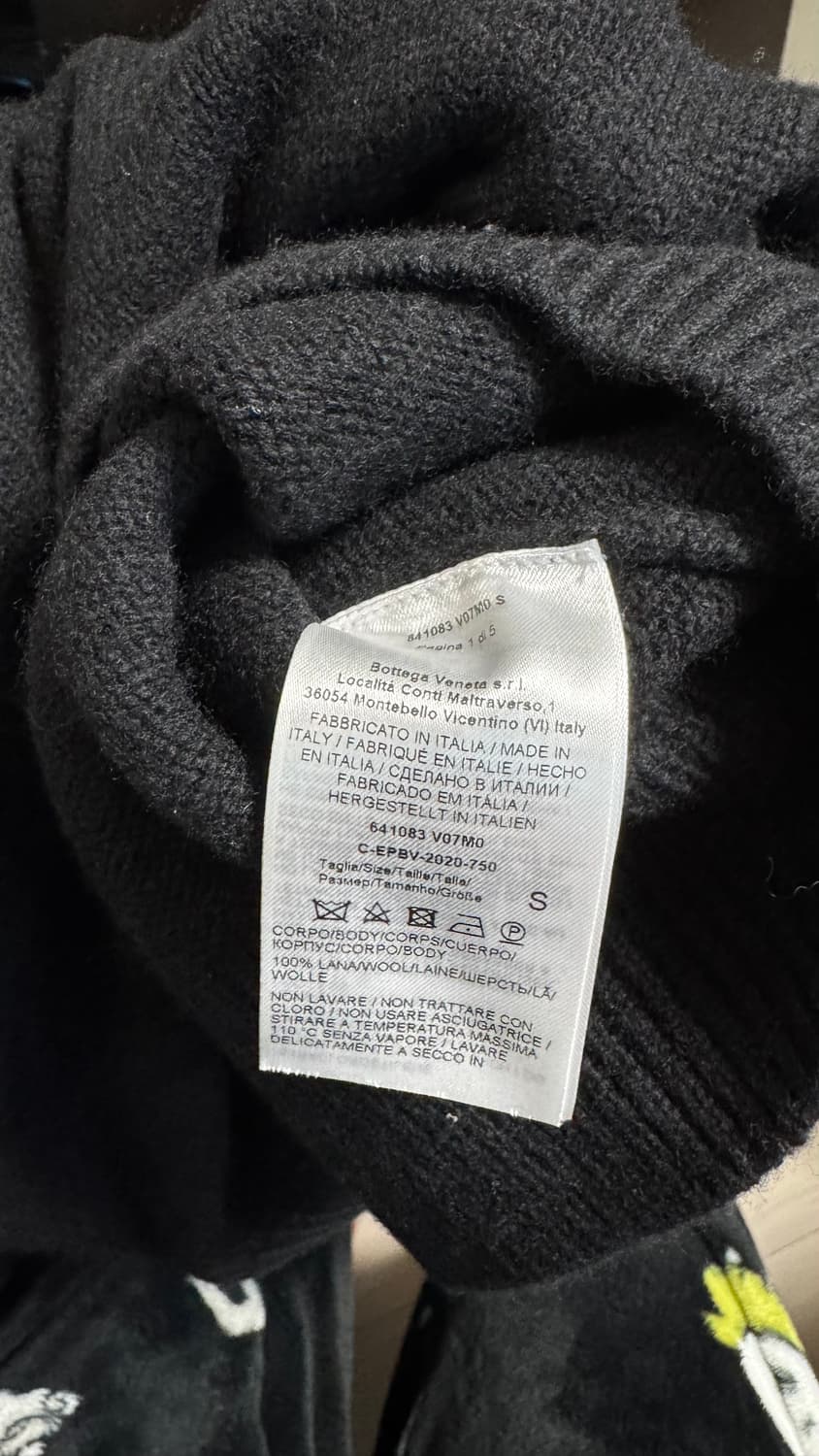 [S] 보테가 베네타 인트레치아토 컷아웃 울 스웨터 상품이미지10
