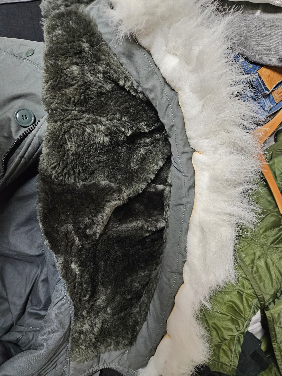 미군 n3b 오리지널 콜드파카 xs 밀리터리 상품이미지5