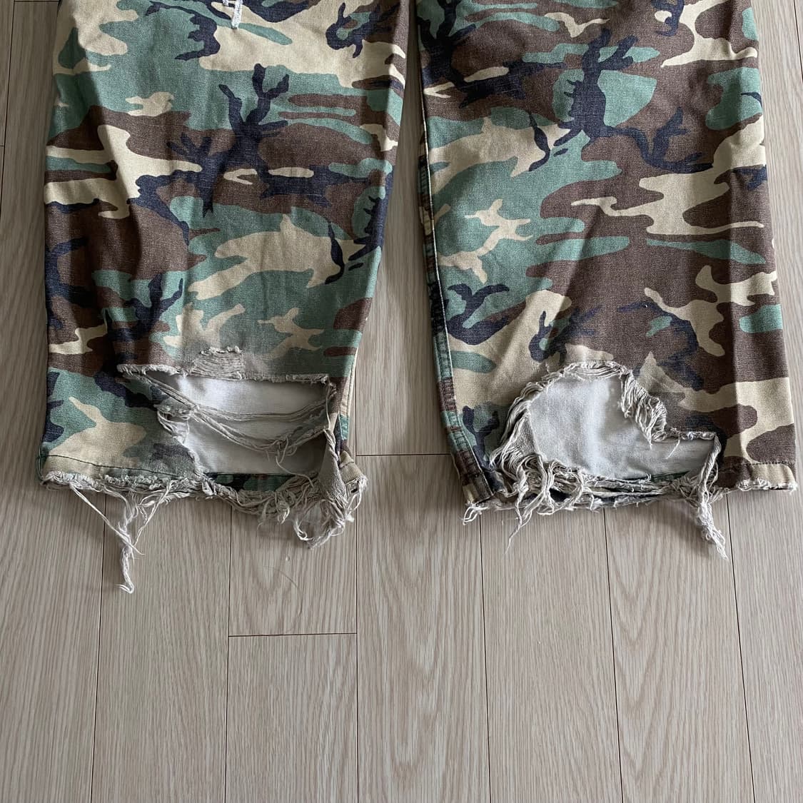 [XL] ERL 카모 카고 팬츠 상품이미지3