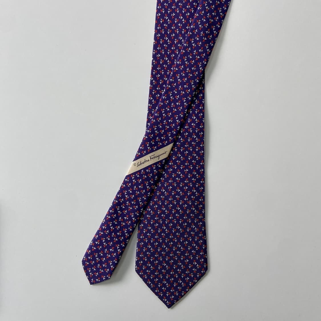 최상급 페레가모(Ferragamo) 명품 정품 넥타이 상품이미지1