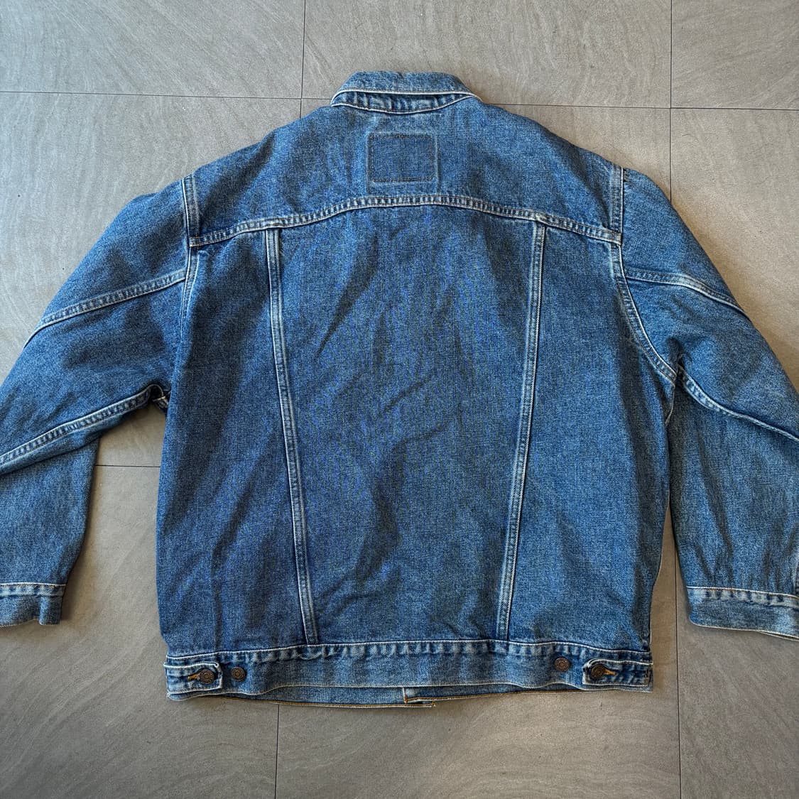 90s 90년대 멕시코 생산 리바이스 데님 자켓 상품이미지10