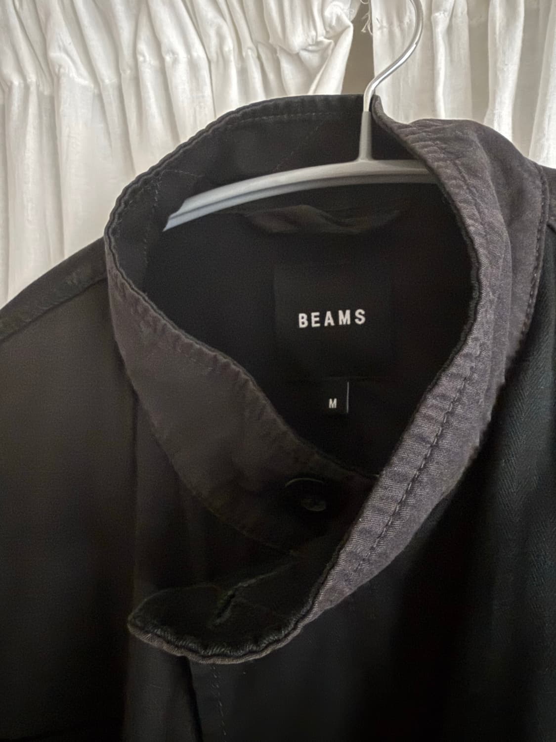 M)빔즈 m65 블랙 코튼 자켓 상품이미지8