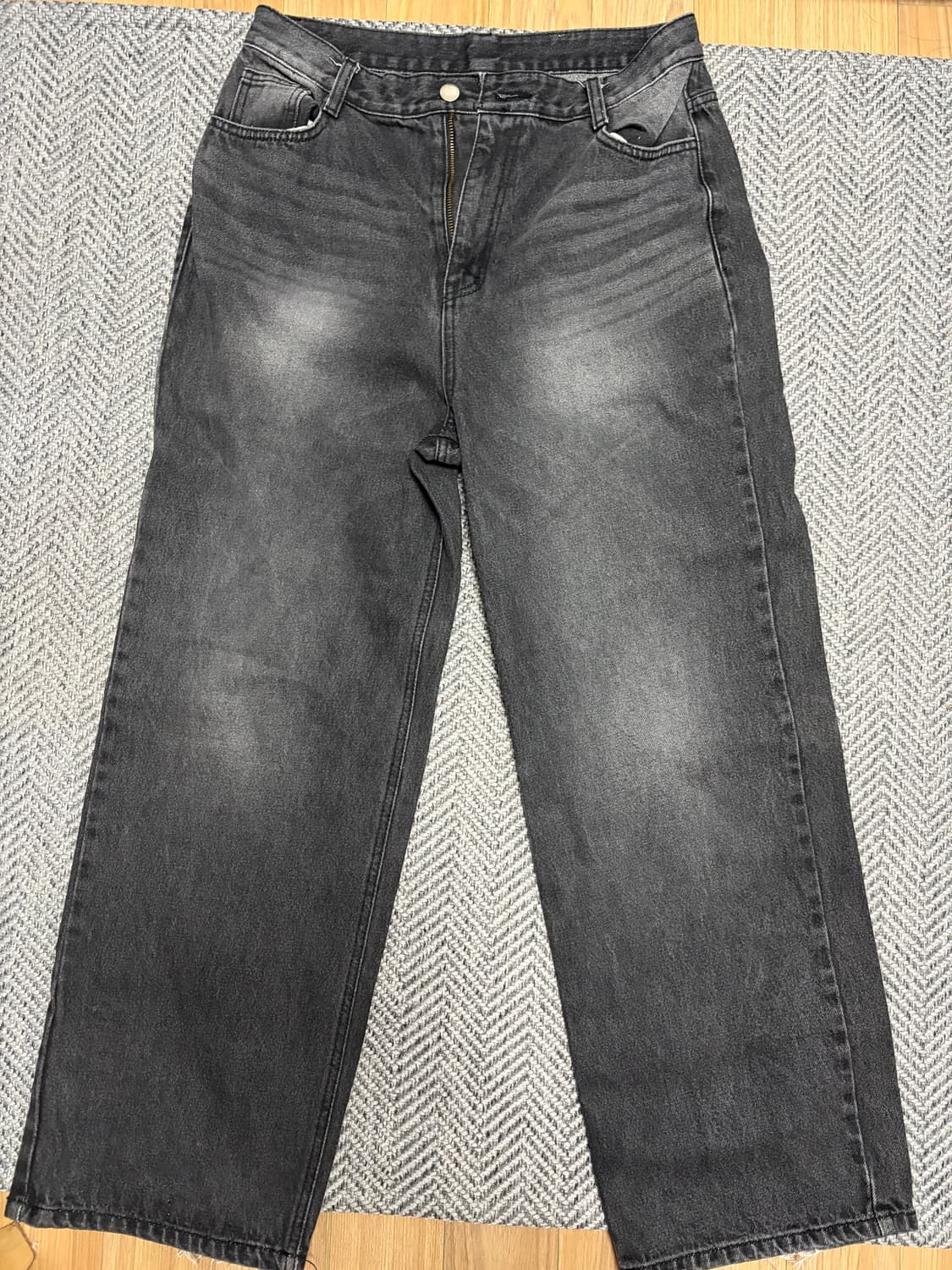 워싱 데님팬츠 상품이미지1