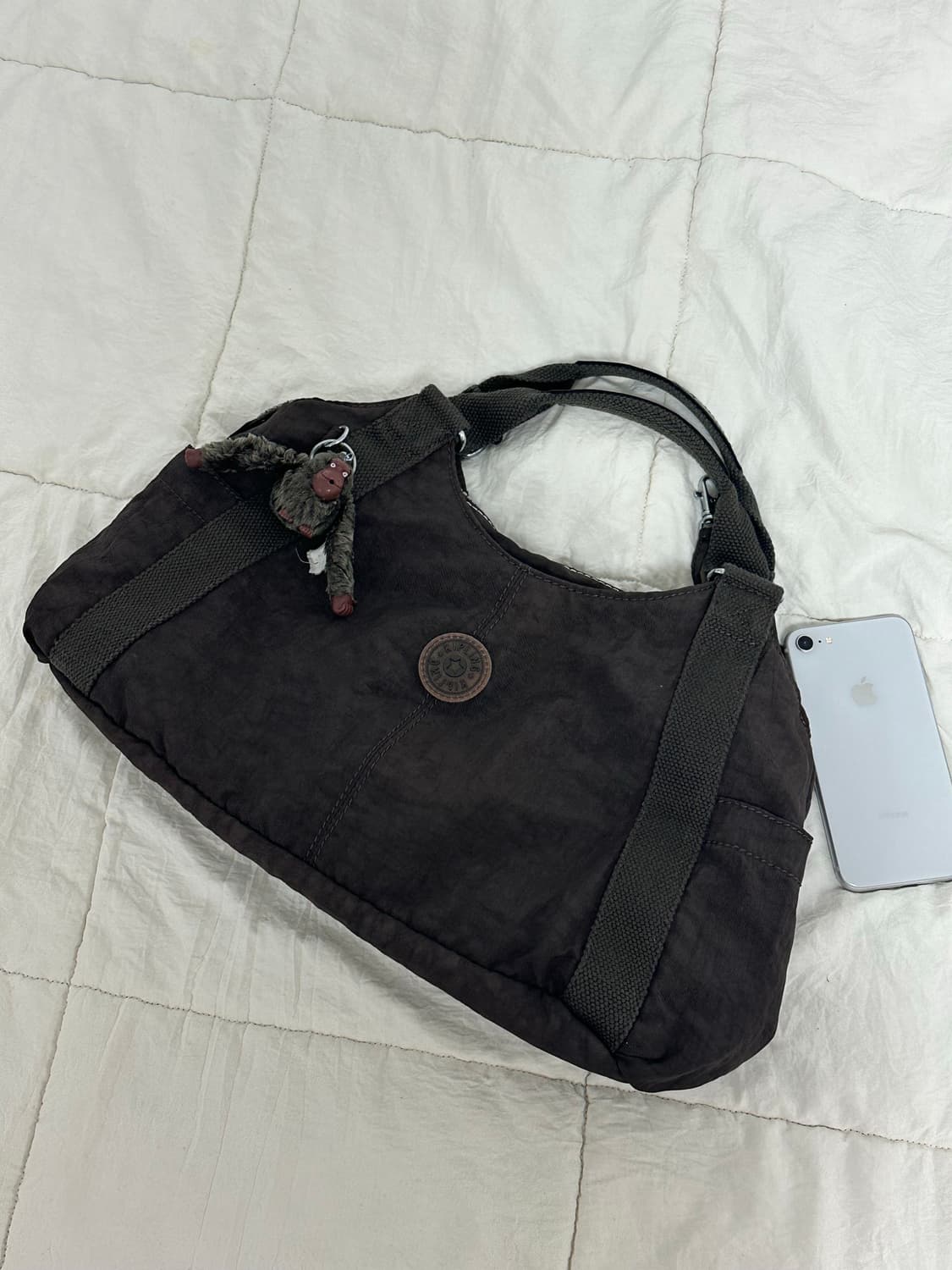 키플링 브라운 워싱 숄더백  상품이미지1