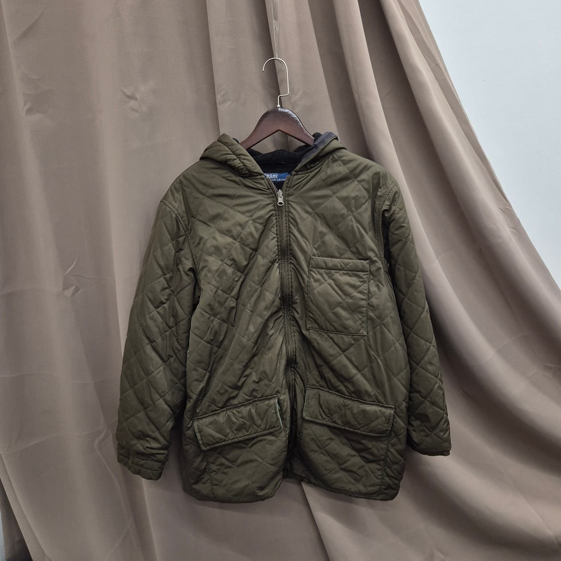 폴로 랄프로 퀄티트 라이너 후드 자켓 L 상품이미지1