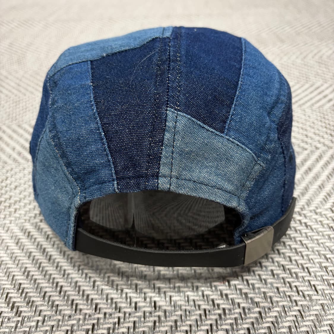 (F)디스이즈네버댓 워싱데님 패치워크 모자 상품이미지4