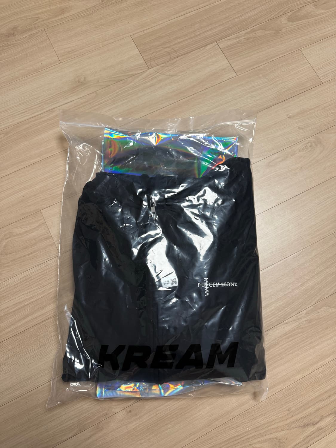 PEACEMINUSONE x 2025 MAMA 후드티 블랙 XL 새상품 상품이미지2