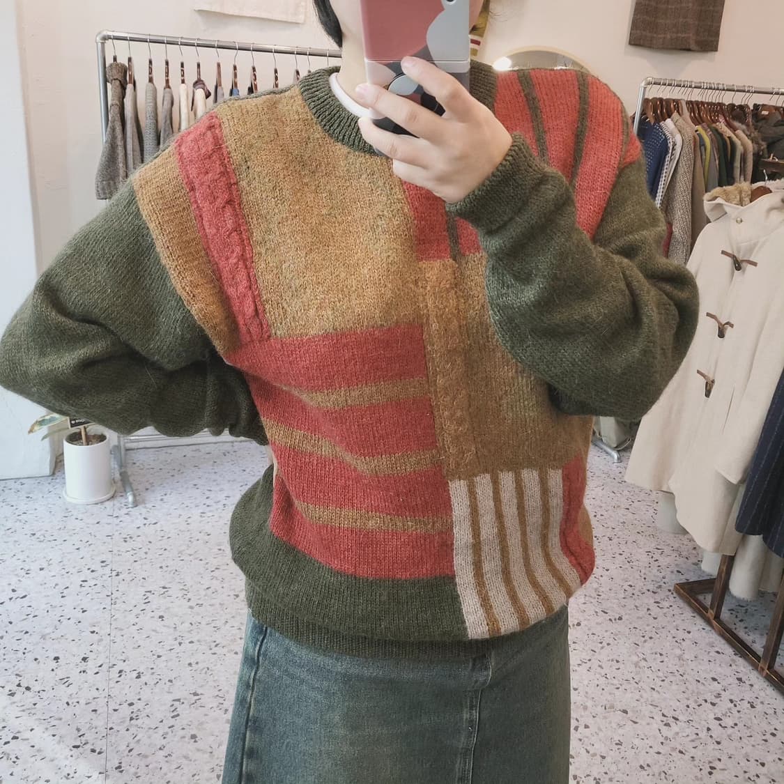 Check in 알파카블렌드 스웨터 상품이미지1