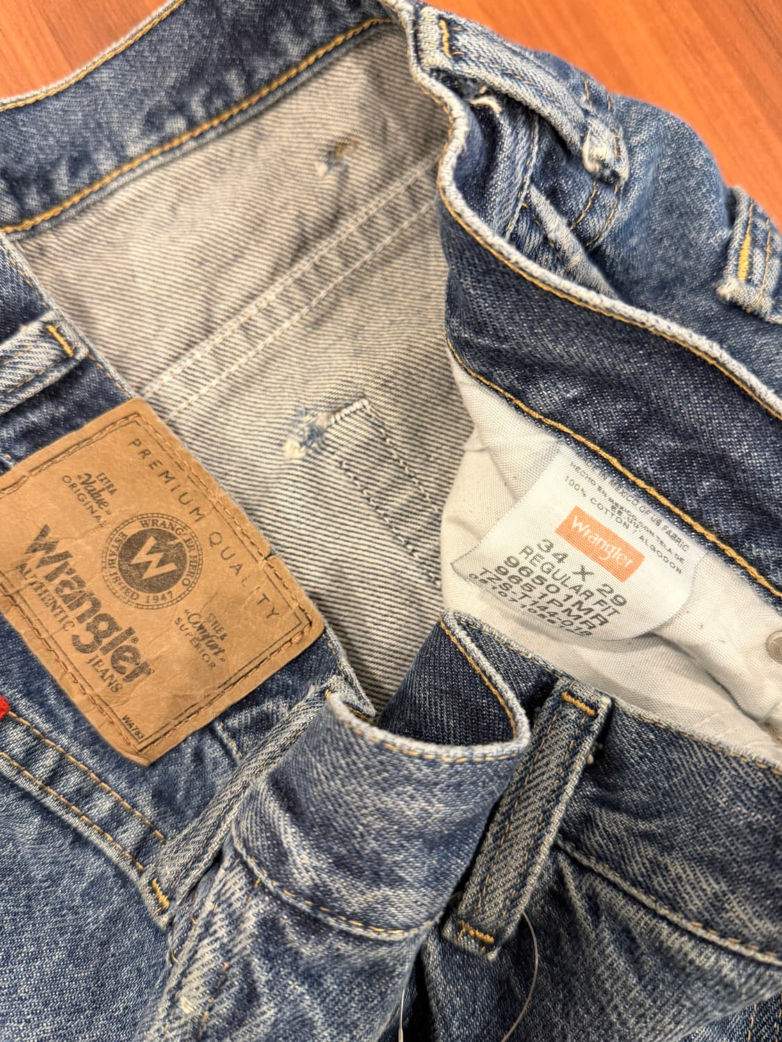 Wrangler 랭글러 데님 팬츠 (34inch) 상품이미지8