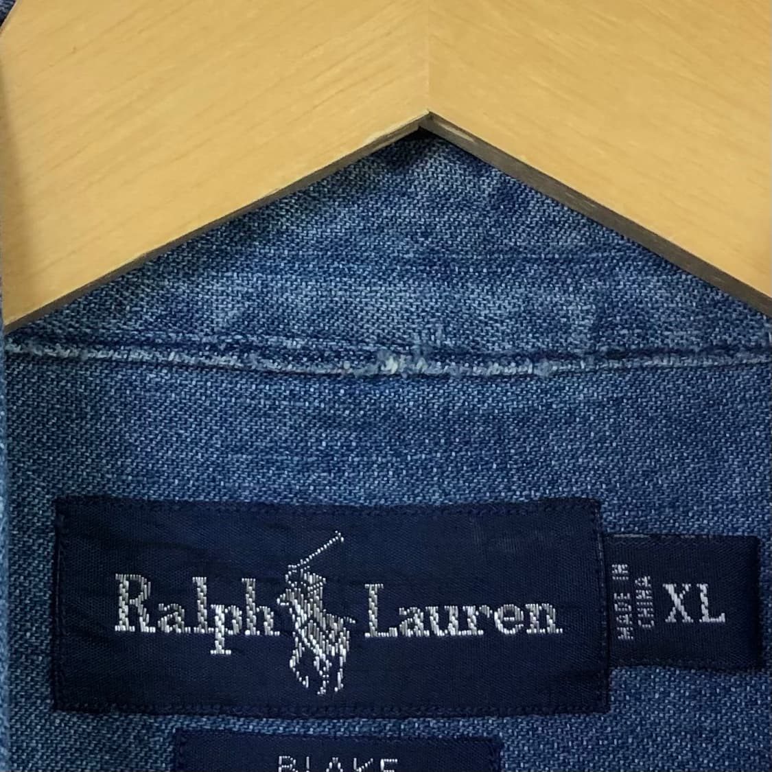 XL 폴로 데님 셔츠 상품이미지3