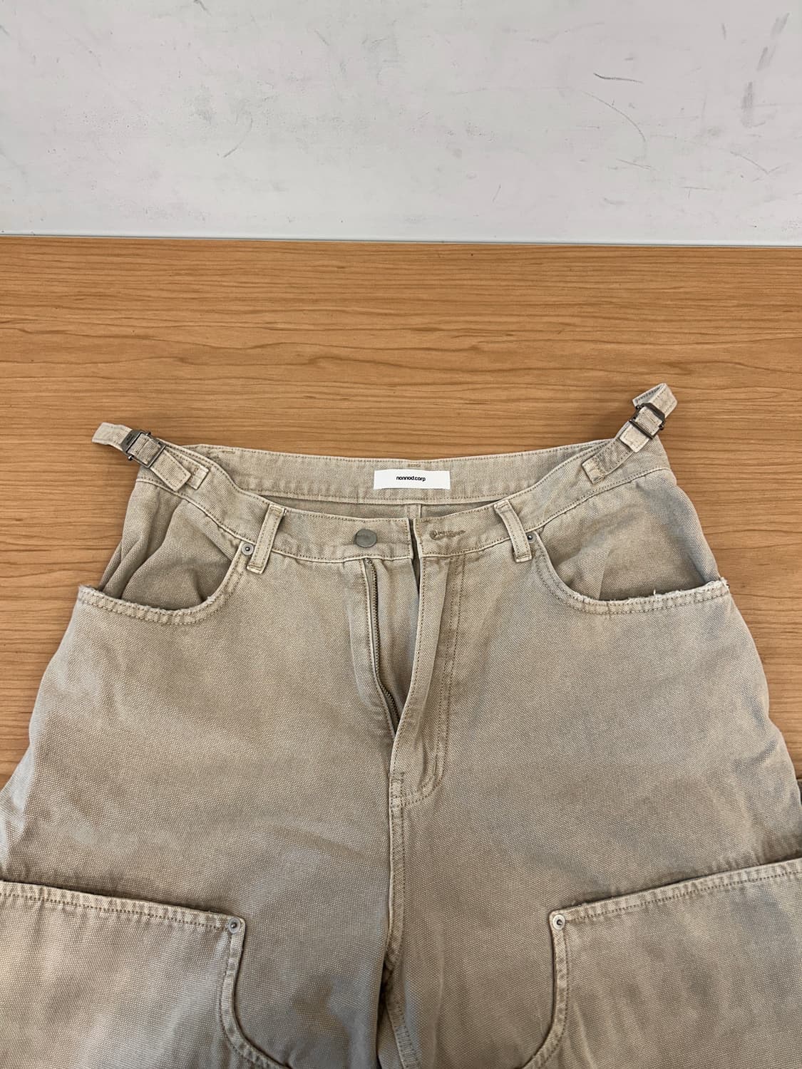 논노드 더블니 커버 팬츠 상품이미지3