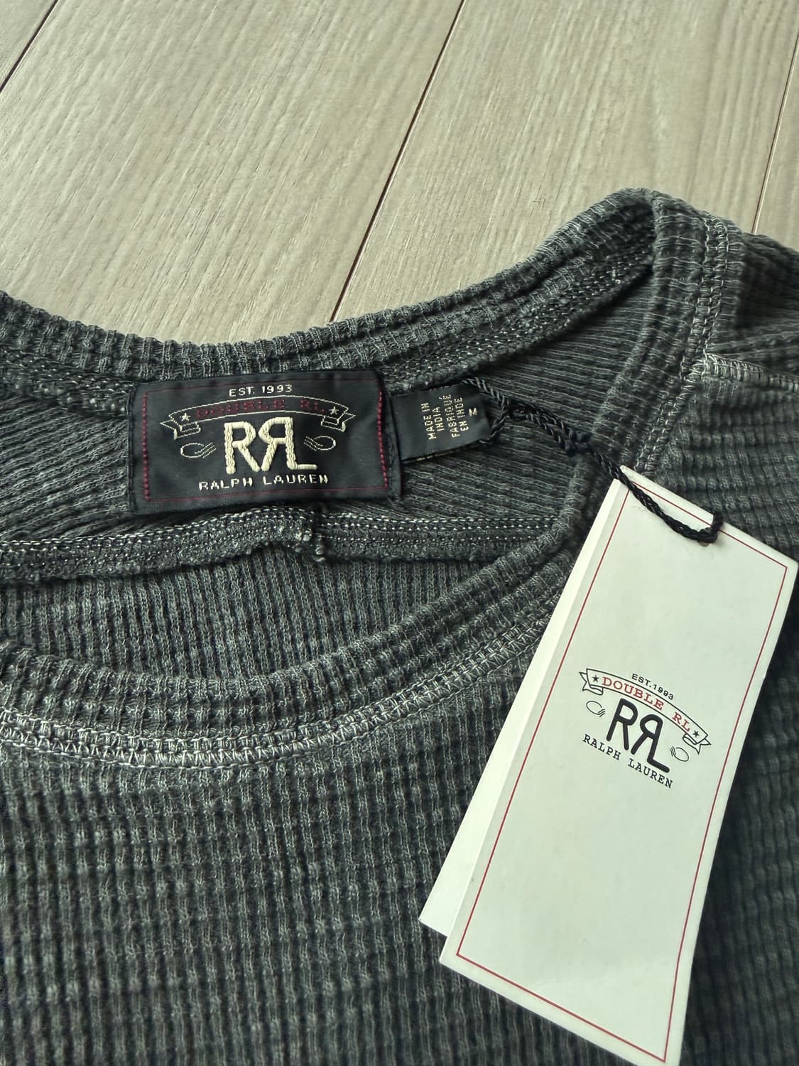 rrl 더블알엘 써멀 다크그레이 M 새상품 상품이미지2