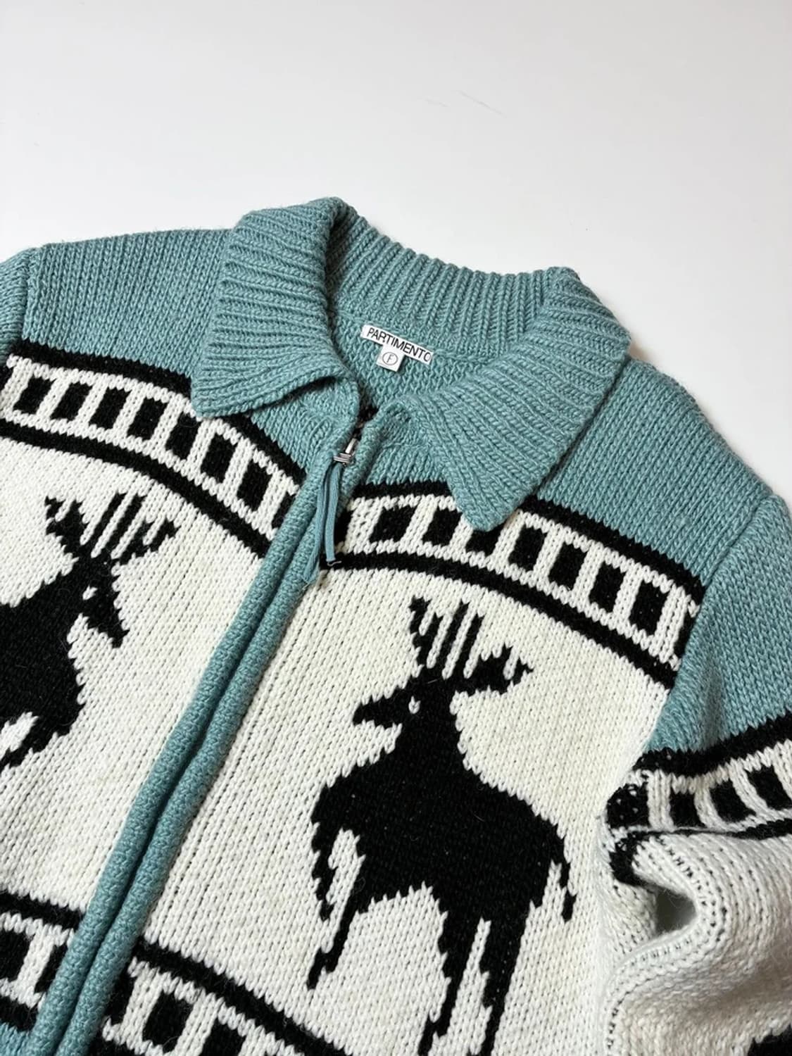 파르티멘토 22FW 코위찬 니트 집업 가디건 PN8107 상품이미지3