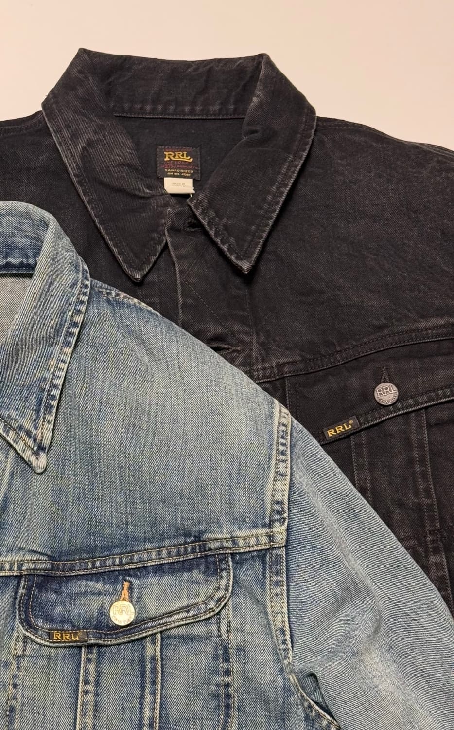 rrl lot271 블랙 XL 새상품 상품이미지1