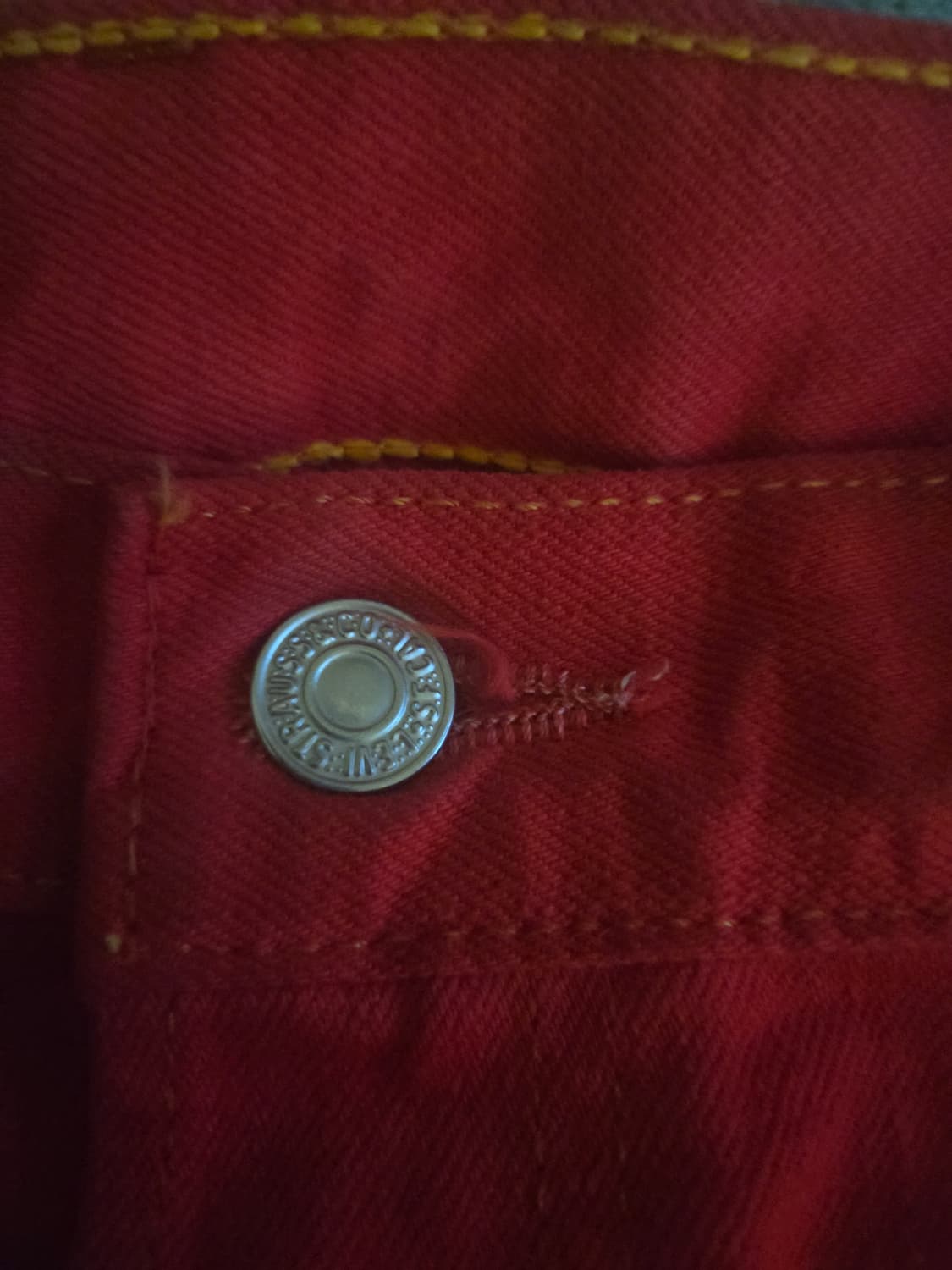 리바이스 509 레드스트레이트 진 데님 팬츠 W36 L34 상품이미지4