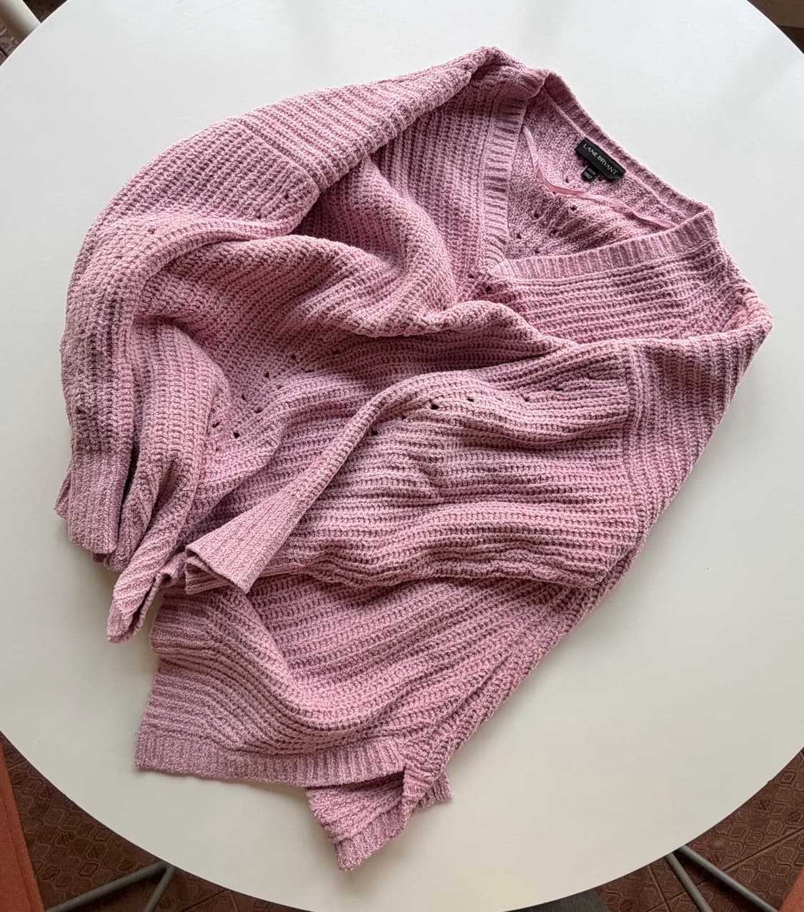 레인브라이언트 LANE BRYANT 셔닐 튜닉 스웨터 (플러스 사이즈)  상품이미지5