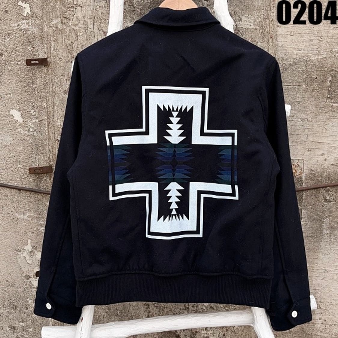 KIM JONES X GU 그래픽 집업 자켓 M 상품이미지3